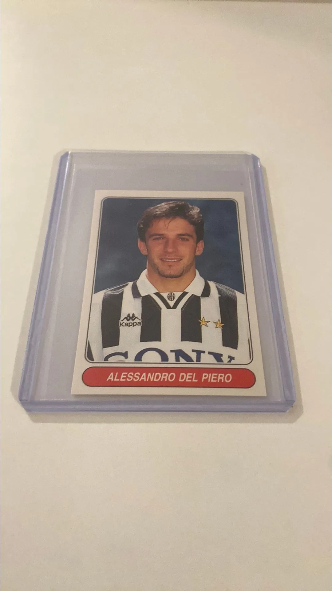 Product image for Alessandro Del Piero 1996-97 European Football Stars Italy Juventus