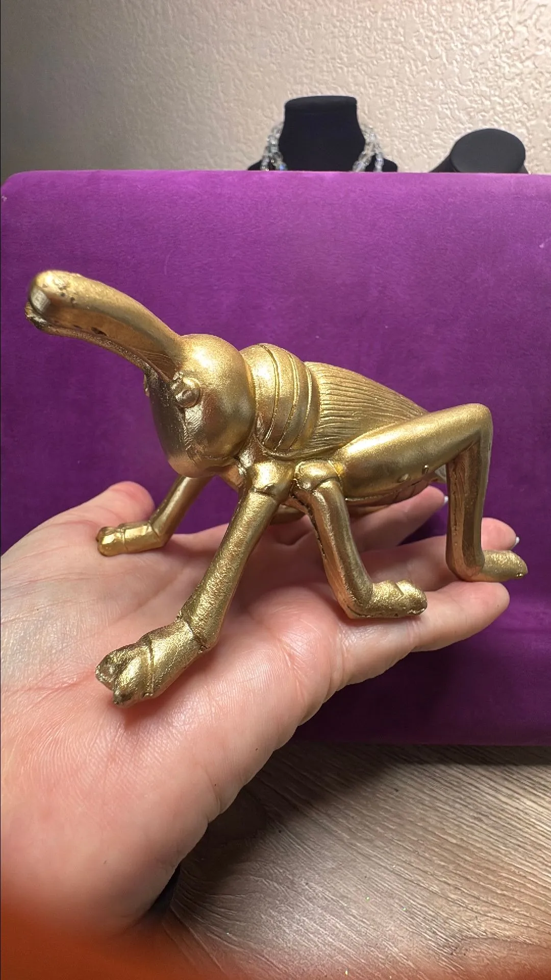 Product image for Gold Grasshopper