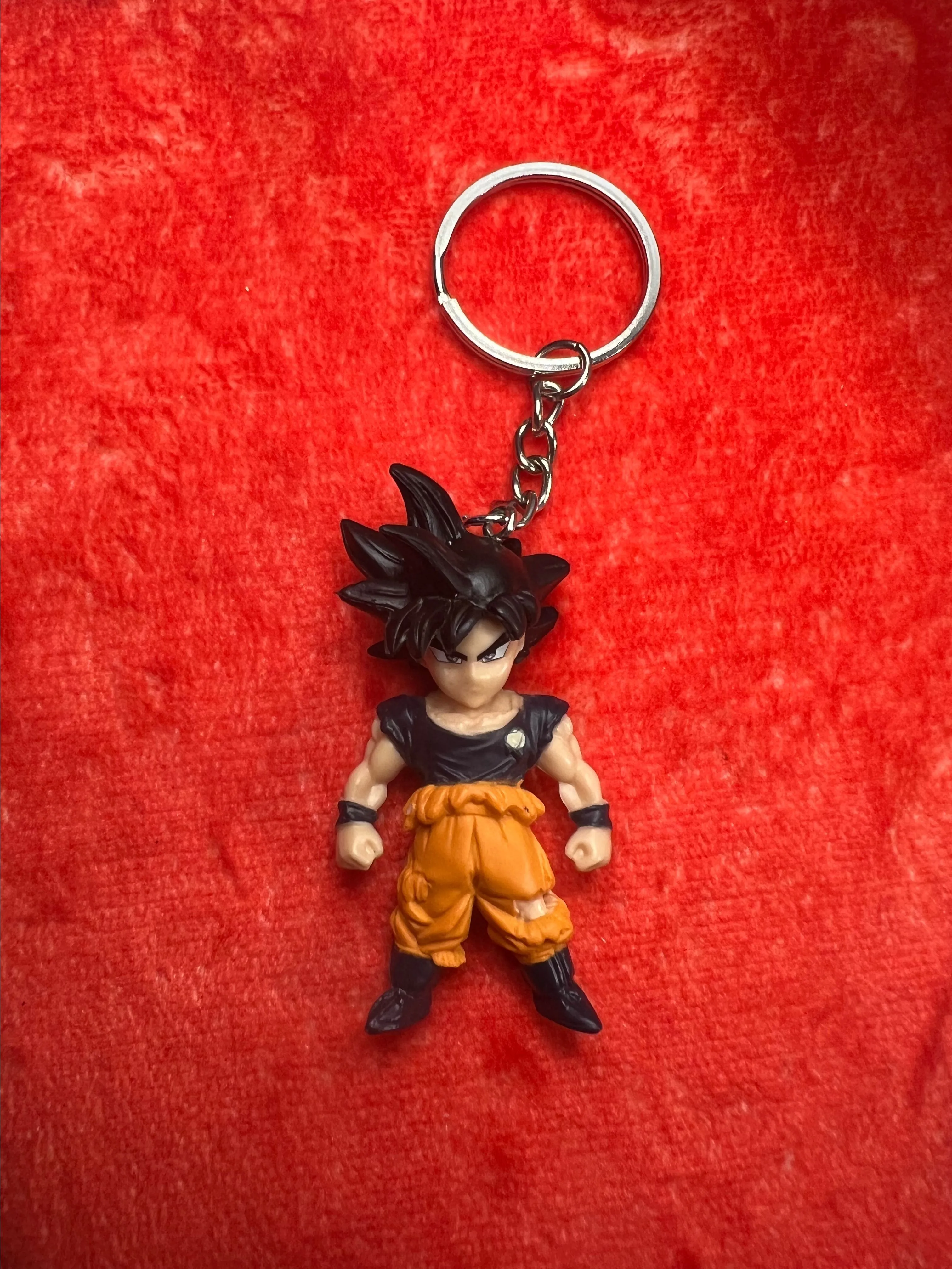 Product image for CUSTOM Mini Dragon Ball Super Ultra Instinct (sign) Goku Keychain