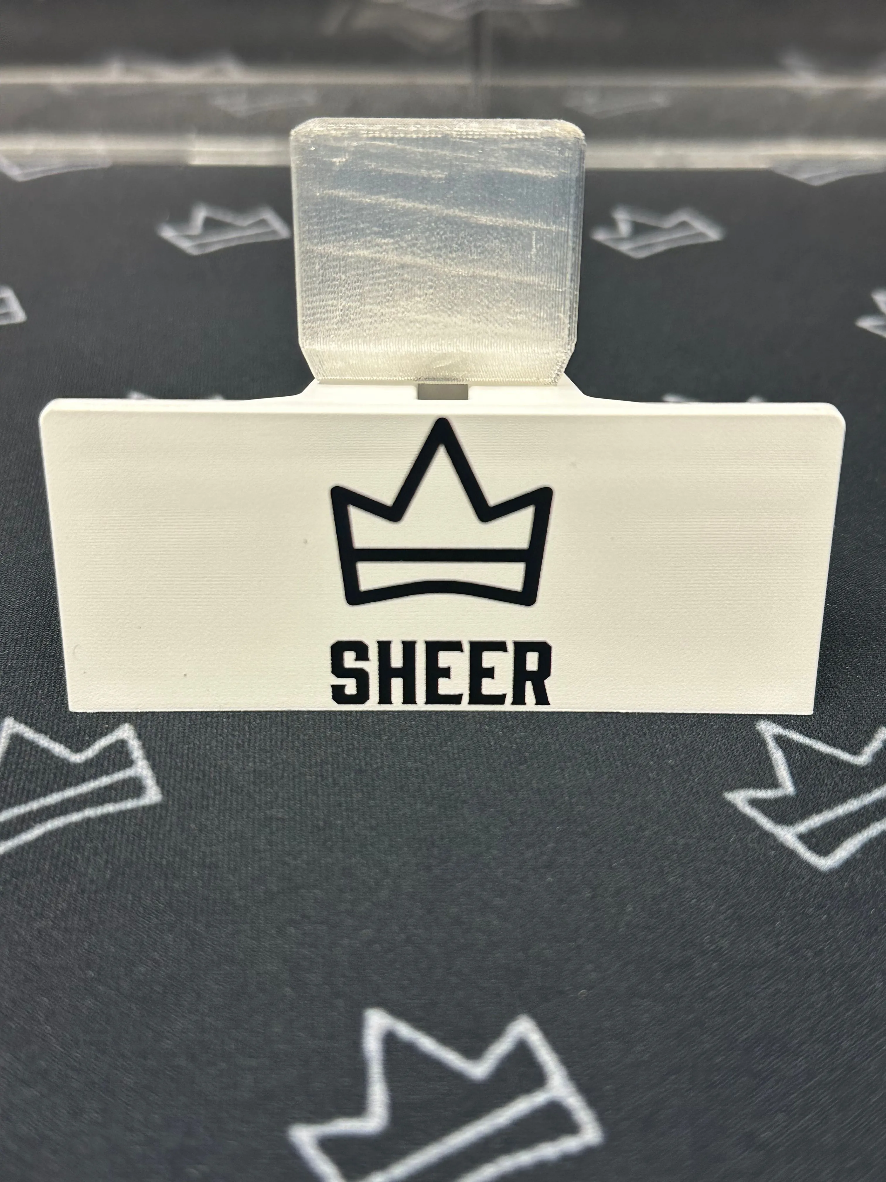 Product image for SHEER DISPLAY STAND - WHITE