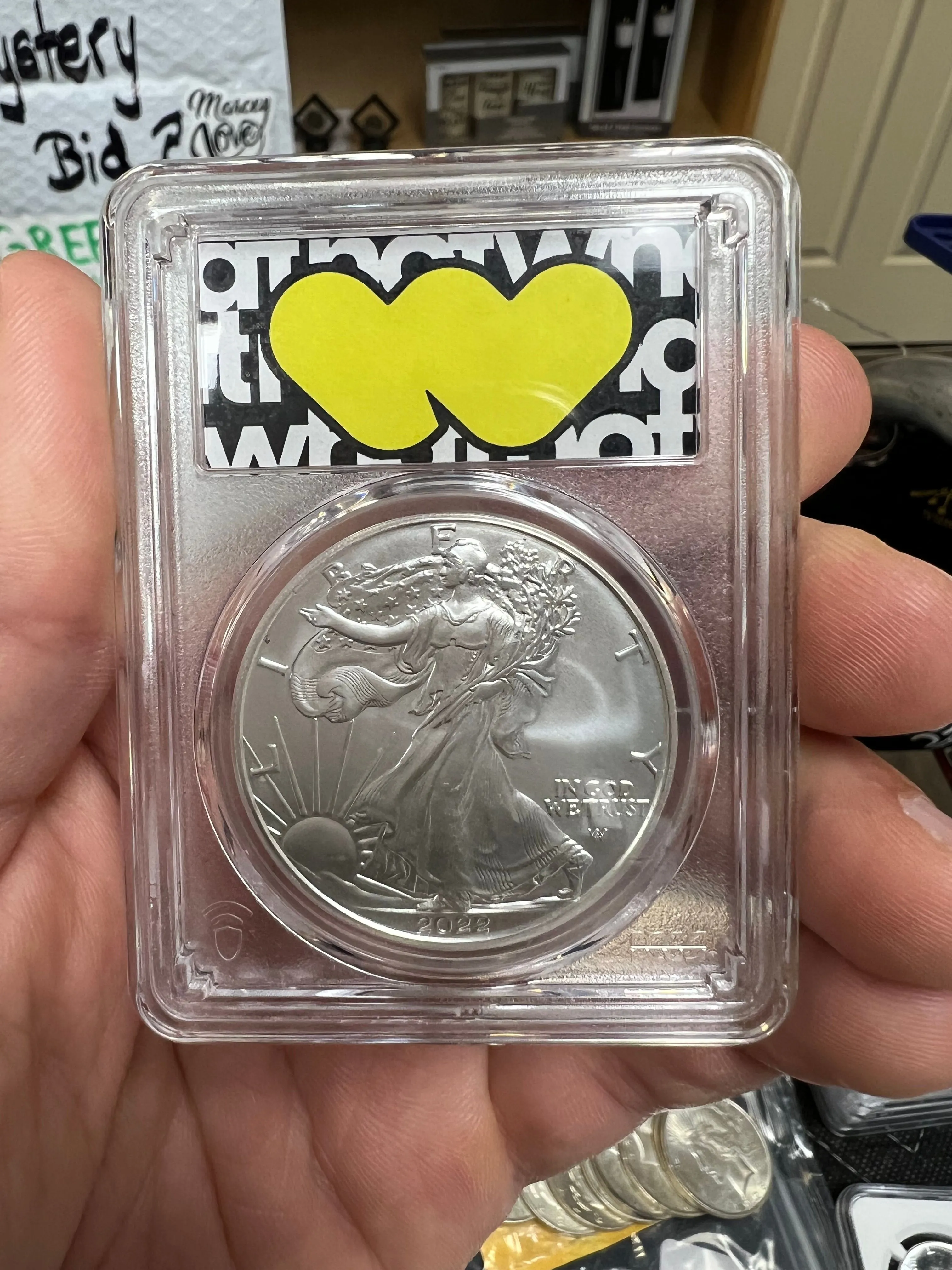 Product image for 2022 WhatNot ASE PCGS MS70 perfect type 2 eagle!