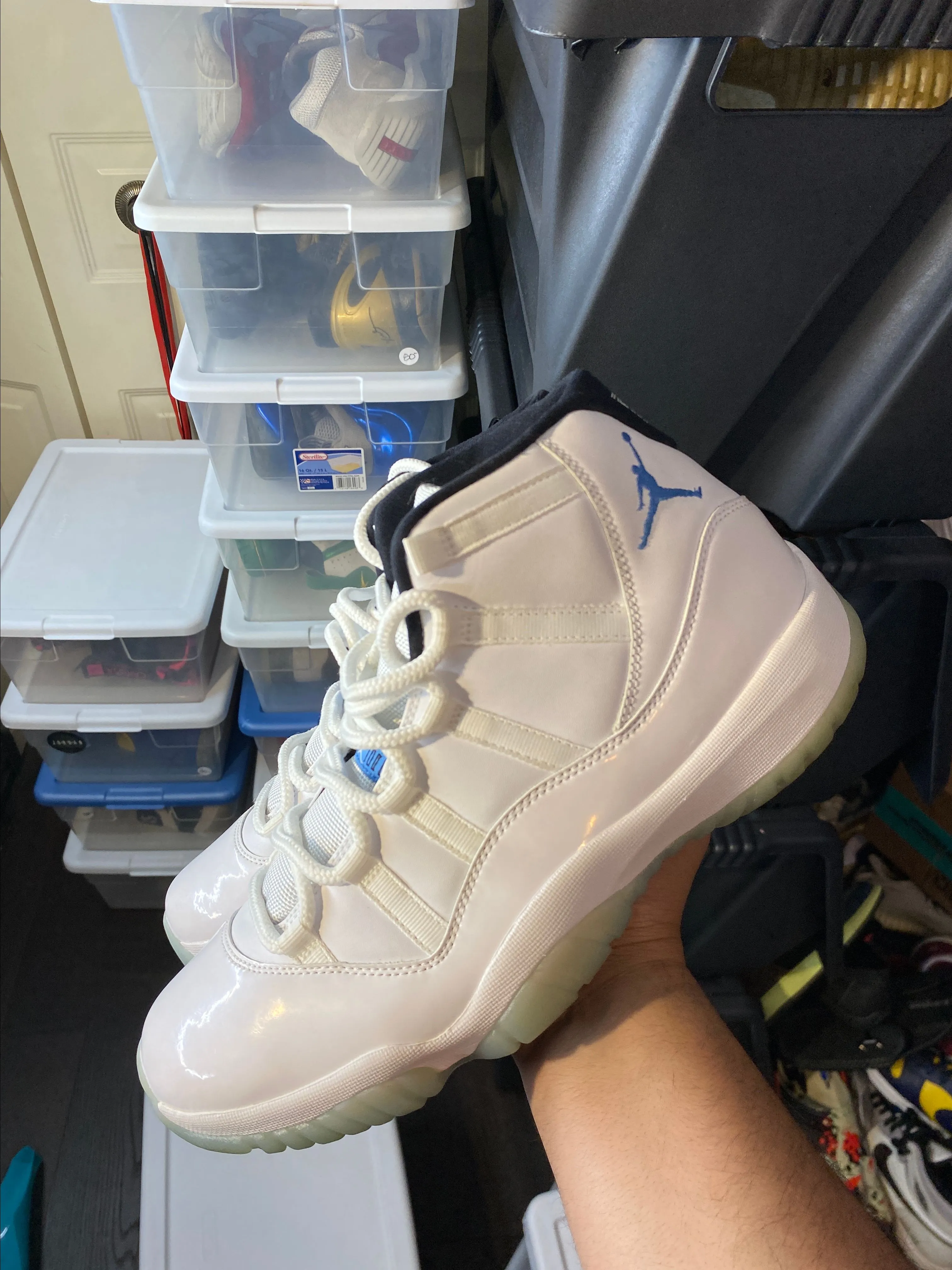 Product image for Size 11.5 - Jordan 11 High Legend Blue 2014