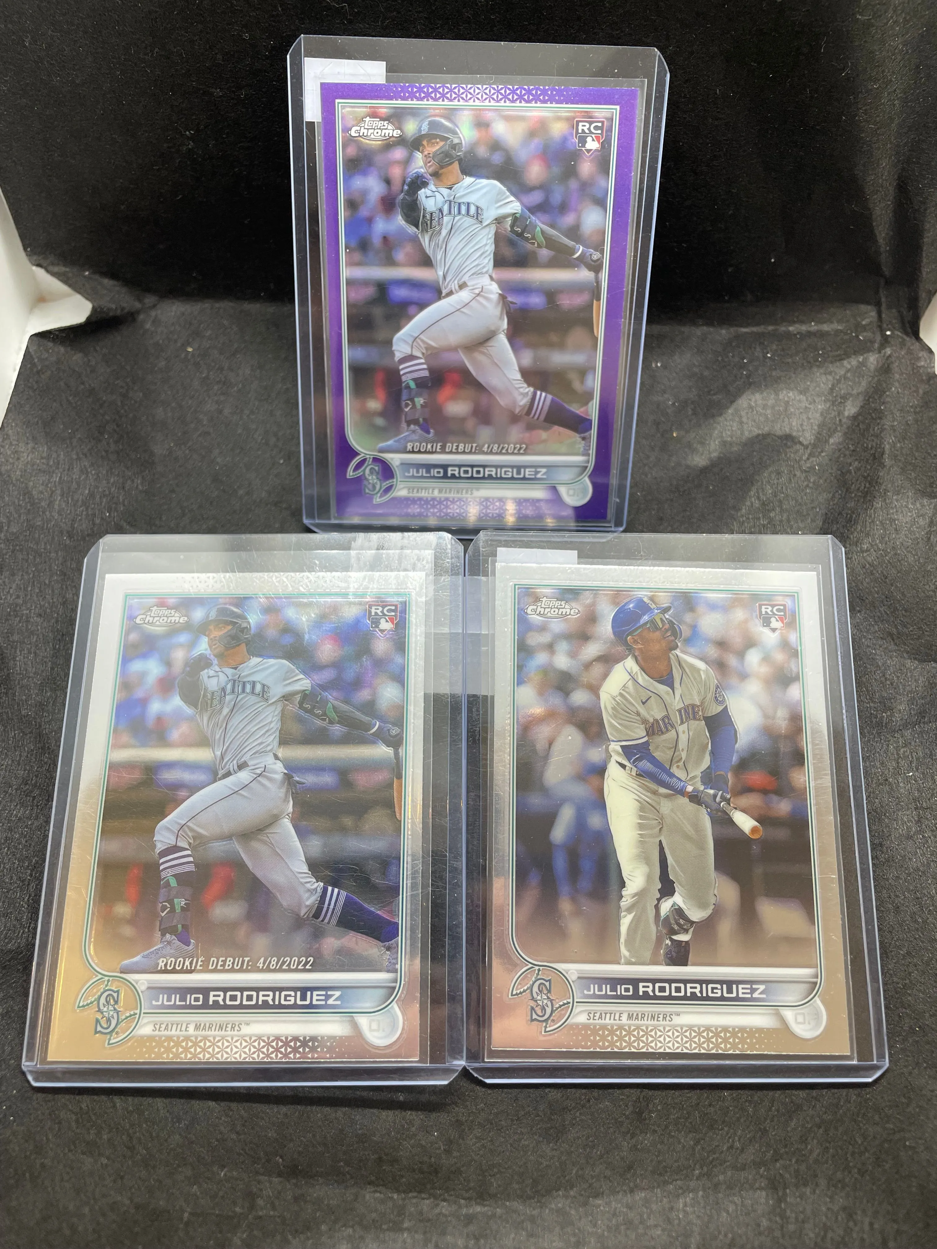 Product image for Julio Rodriguez 3 Card Lot