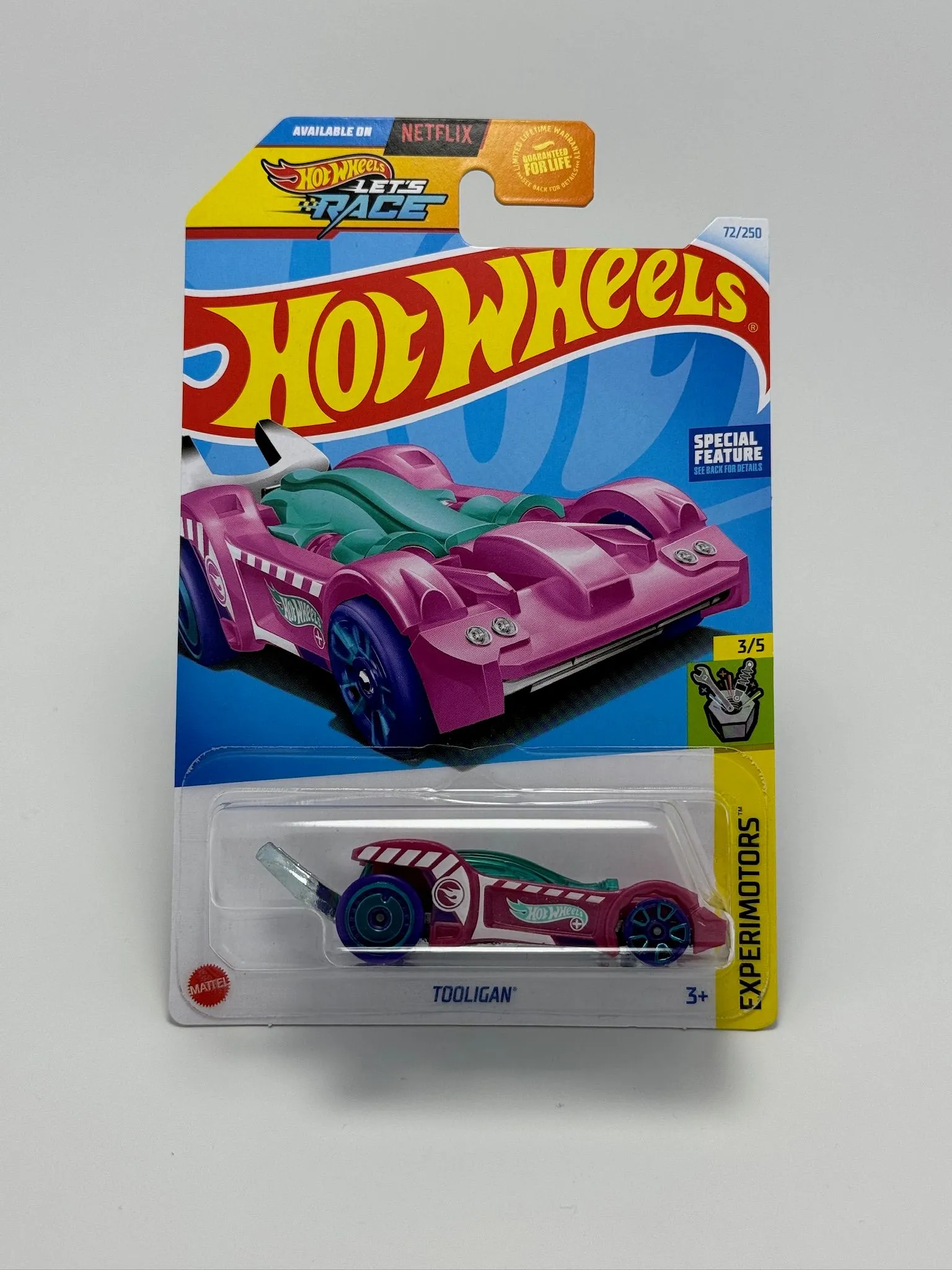 Product image for 2024 Hot Wheels Tooligan TREASURE HUNT 72/250, Experimotors 5/5