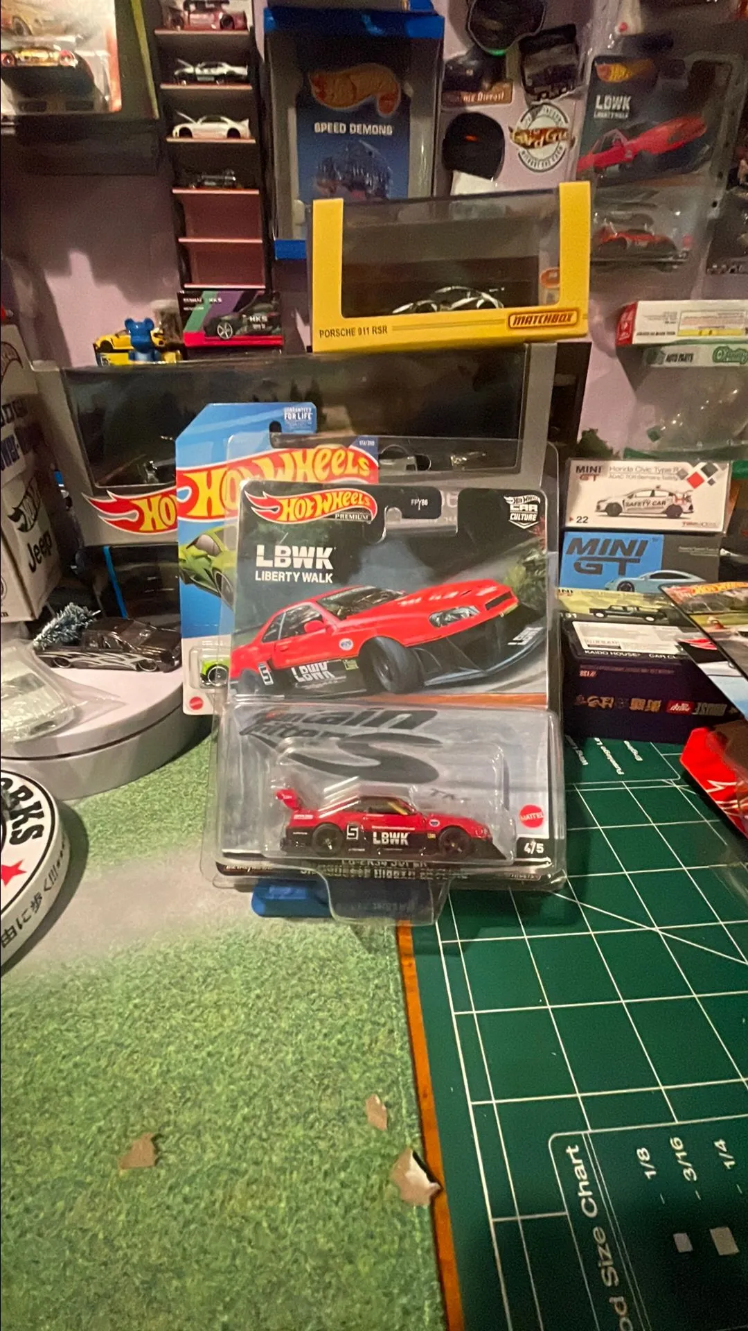 Product image for Hot wheels premium Mountain Drifters ER34 Super Silhouette Nissan skyline