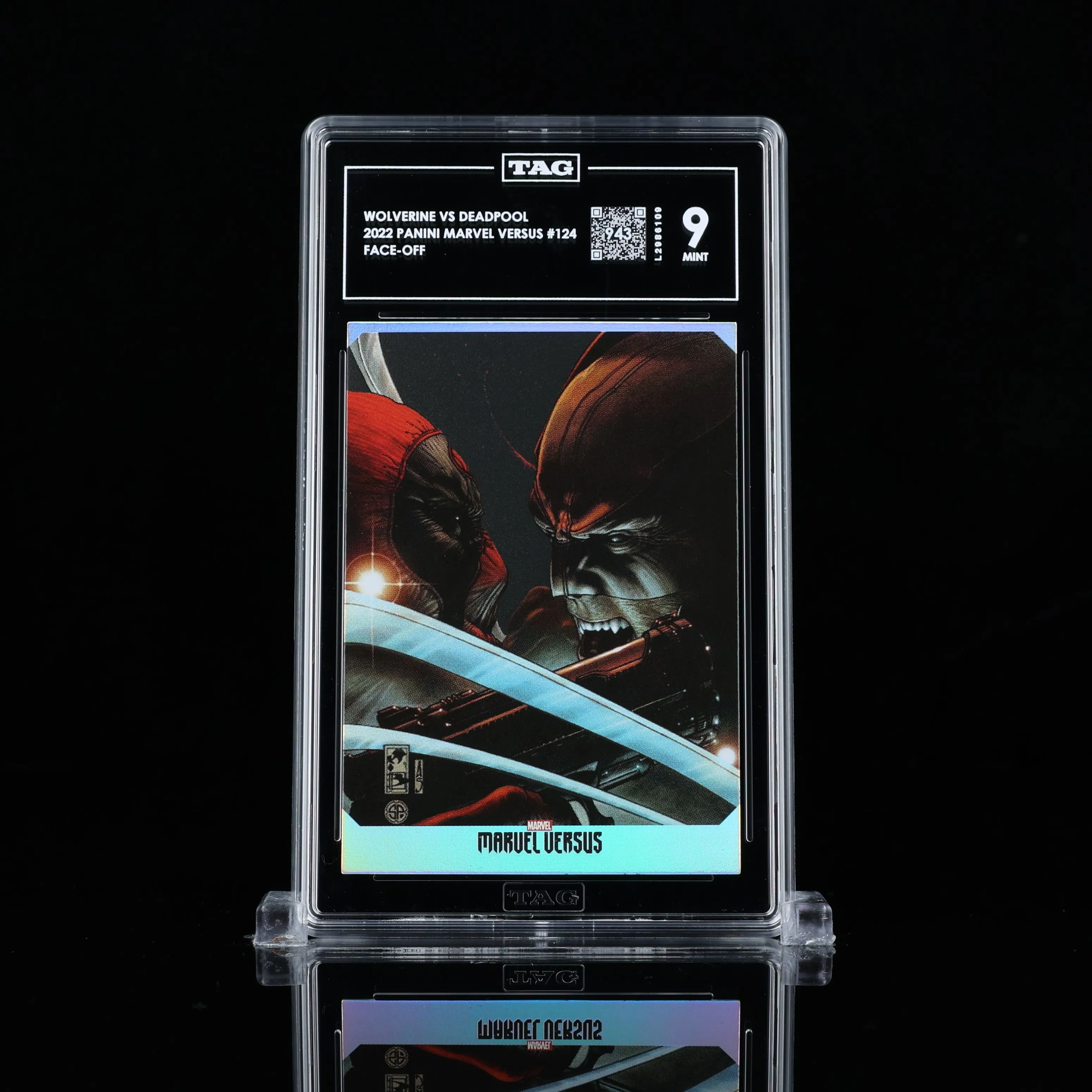 Product image for (1) TAG 9 Wolverine VS Deadpool Face-Off #124