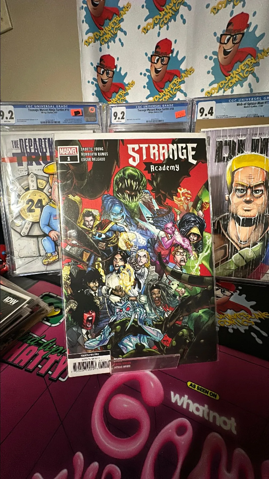 Product image for Strange academy 1 4th print