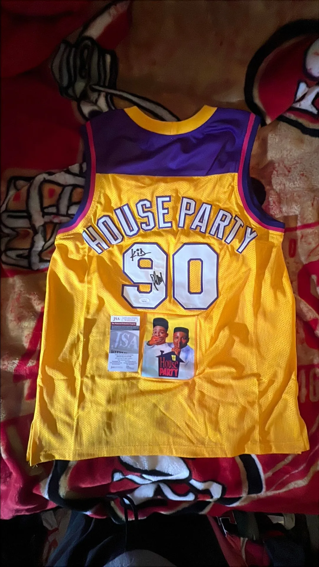 Product image for Kid n Play House Party Signed Jersey JSA CERT