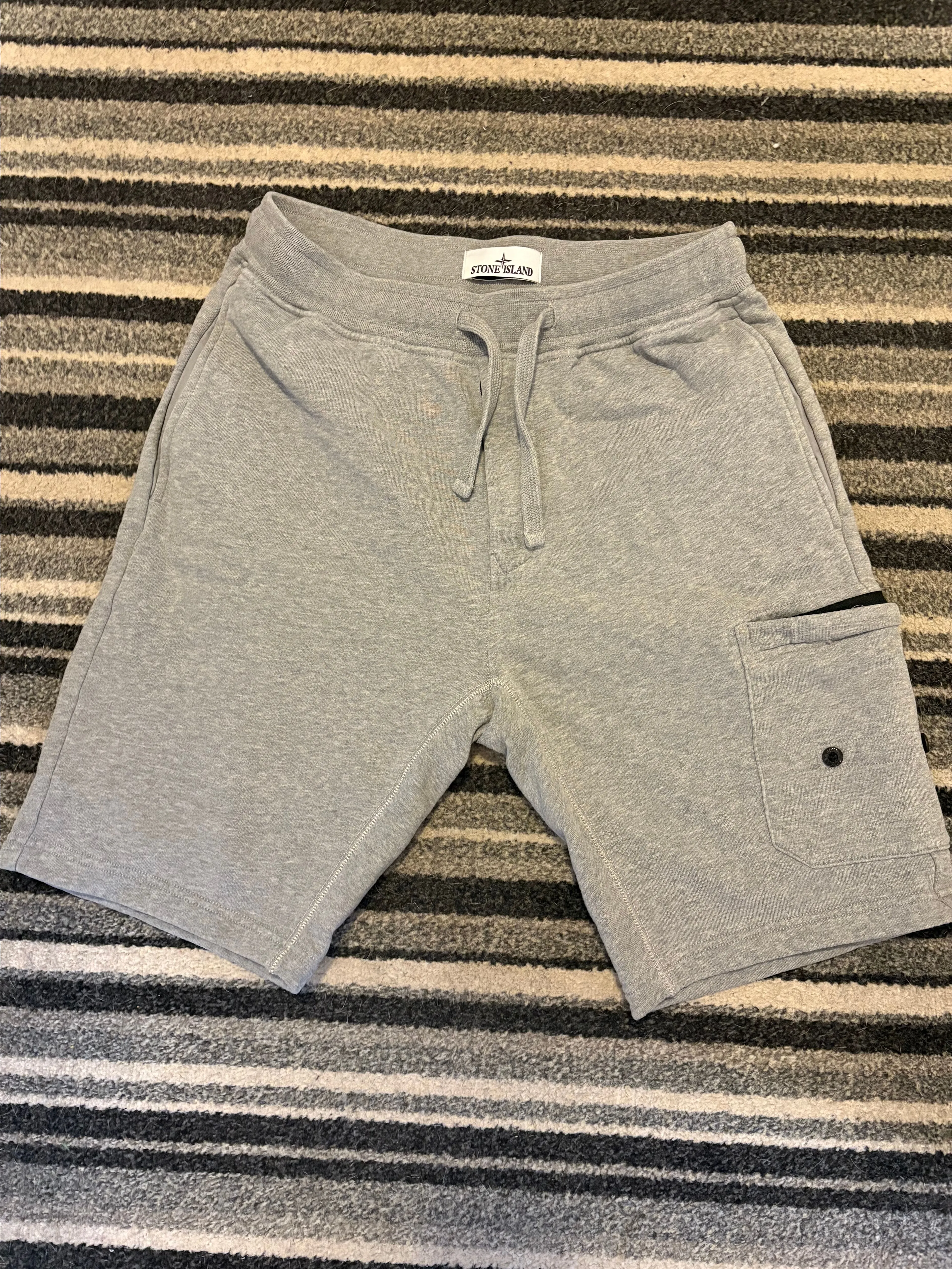 Product image for Stone island grey shorts