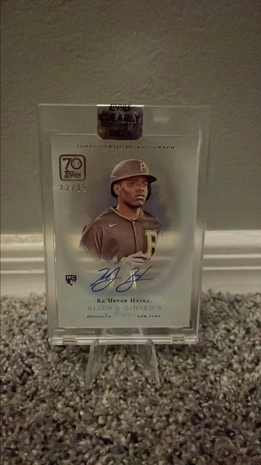 Product image for Ke'Bryan Hayes Rookie Auto /99