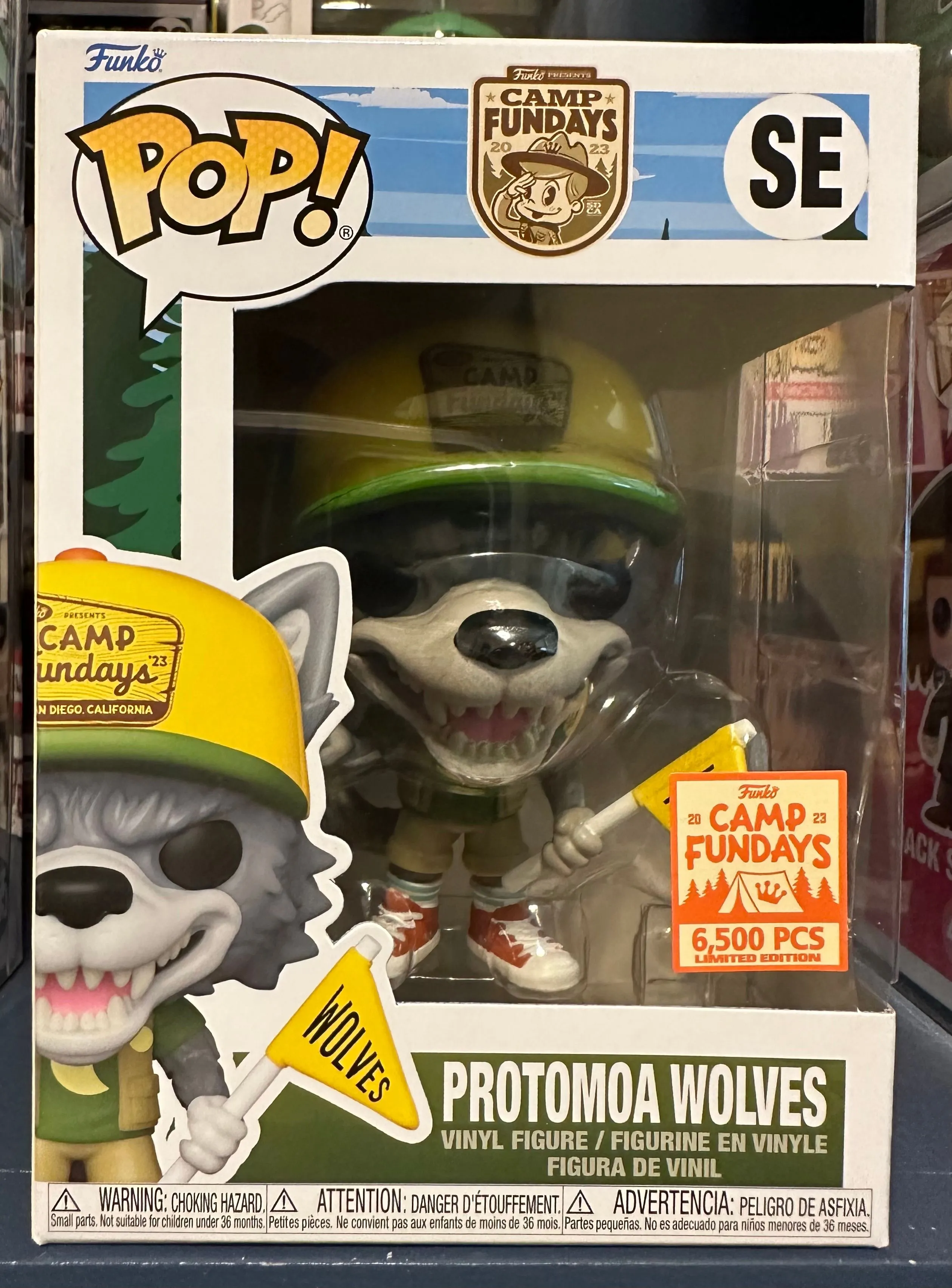 Product image for Funko Protomoa Wolves Camp Fundays!
