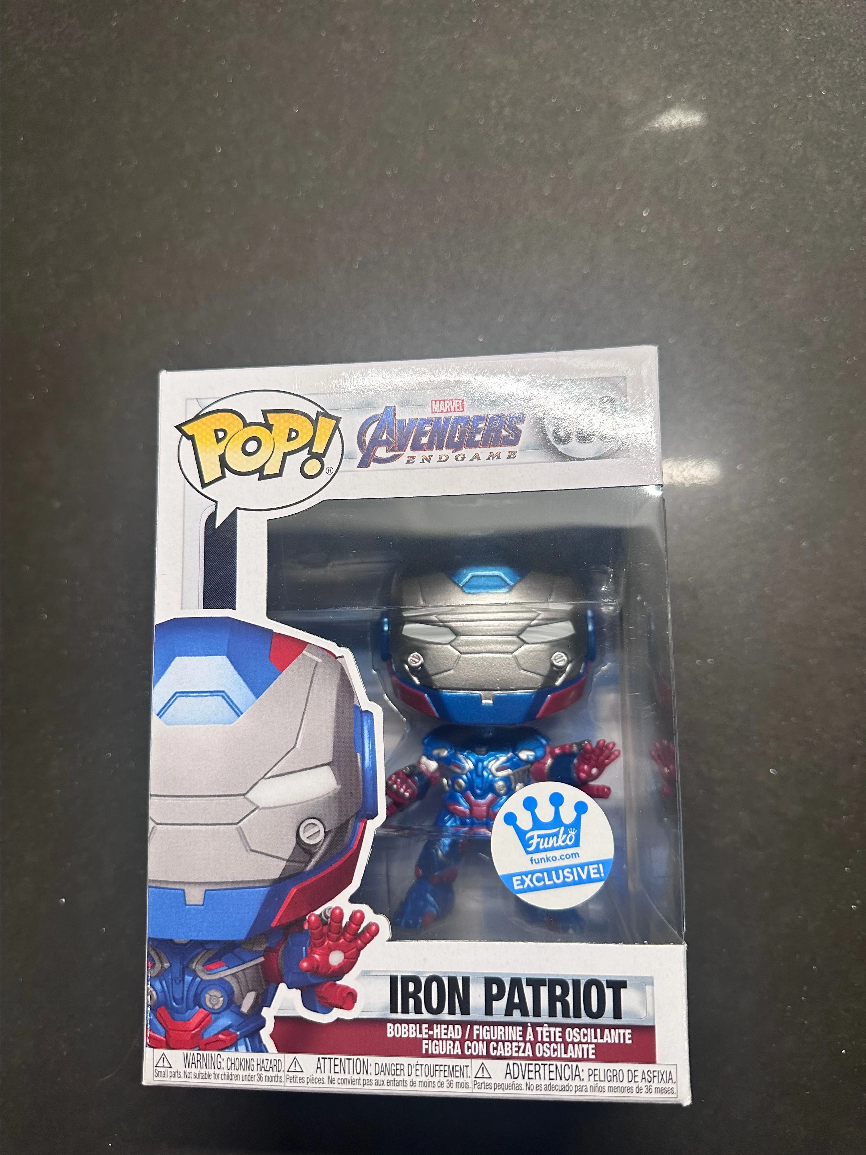 Product image for Funko pop! Iron Patriot - Marvel, Avengers - End Game
