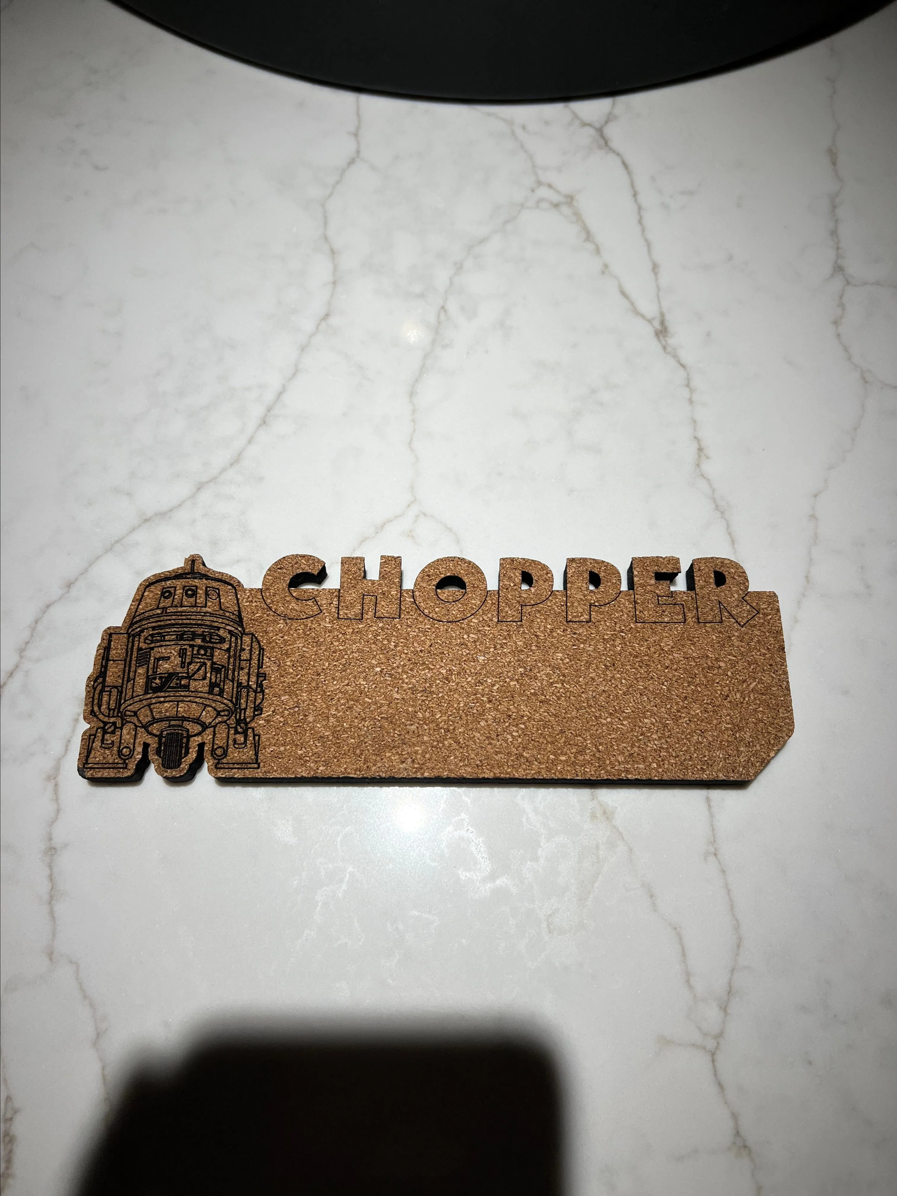 Product image for Chopper Cork Board