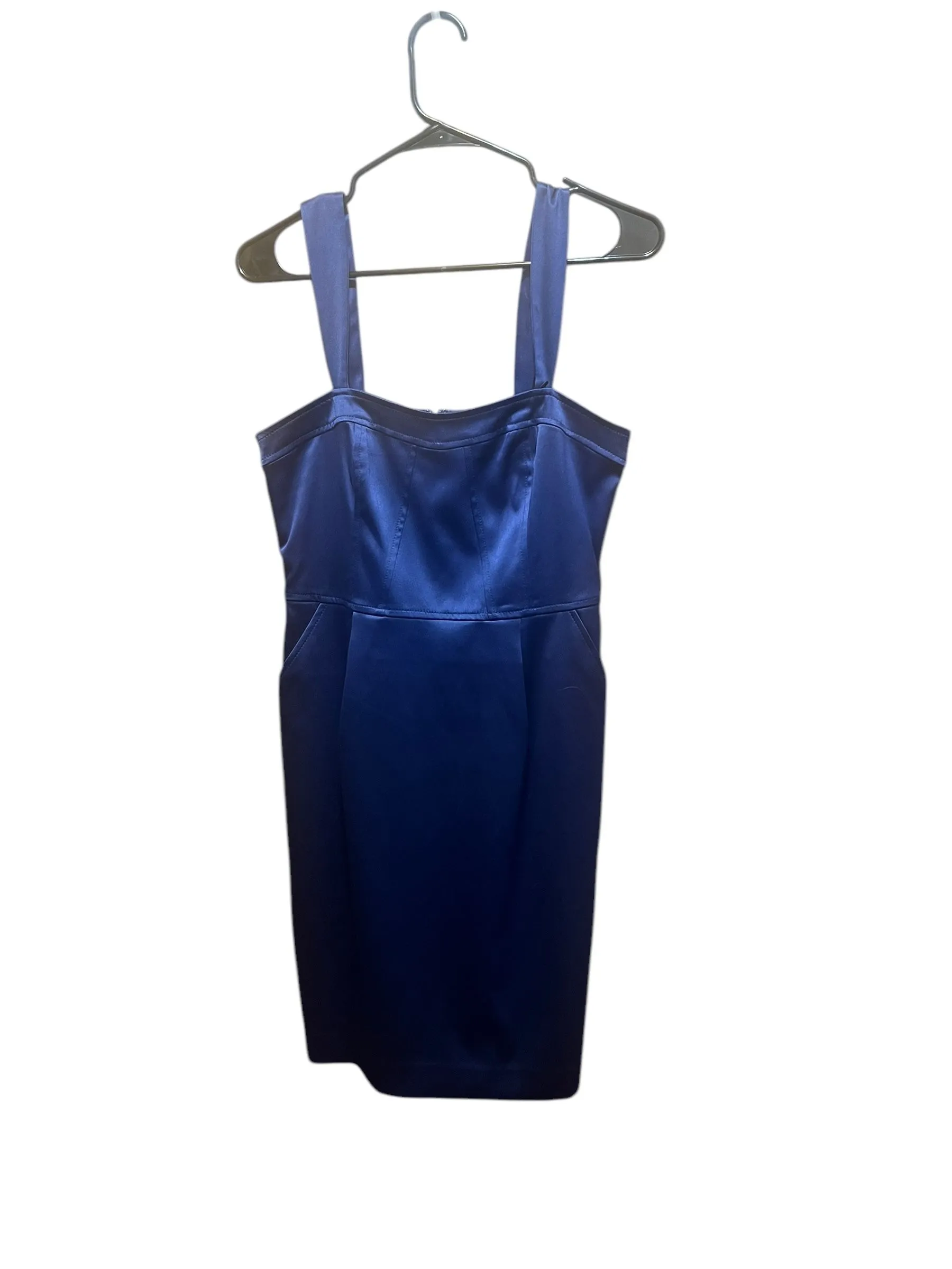 Express NWT BLUE SATIN DRESS size 6  Whatnot: Shop, Sell, Connect