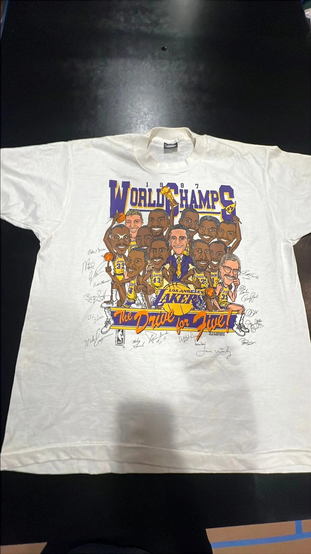 Product image for 1987 Lakers XL
