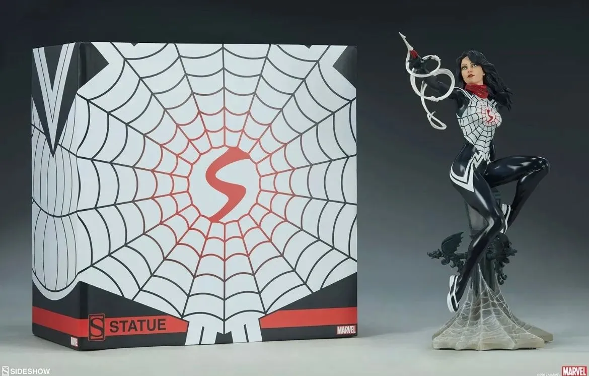 Product image for MARVEL SILK PREMIUM FORMAT FIGURE EXCLUSIVE SIDESHOW COLLECTIBLES 2005021 NIB
