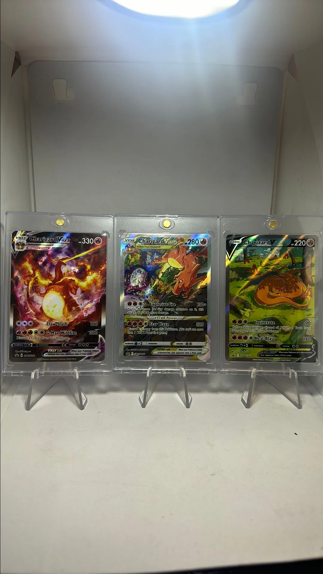 Product image for Charizard V, VMAX, VSTAR Promo Set