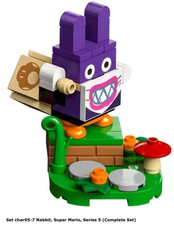 Product image for LEGO Super Mario Series 5 Nabbit brand new