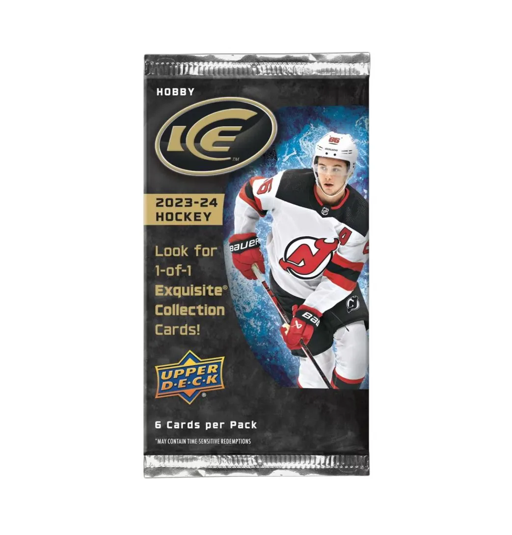 Product image for 2023-24 Upper Deck Ice Hockey Hobby Pack