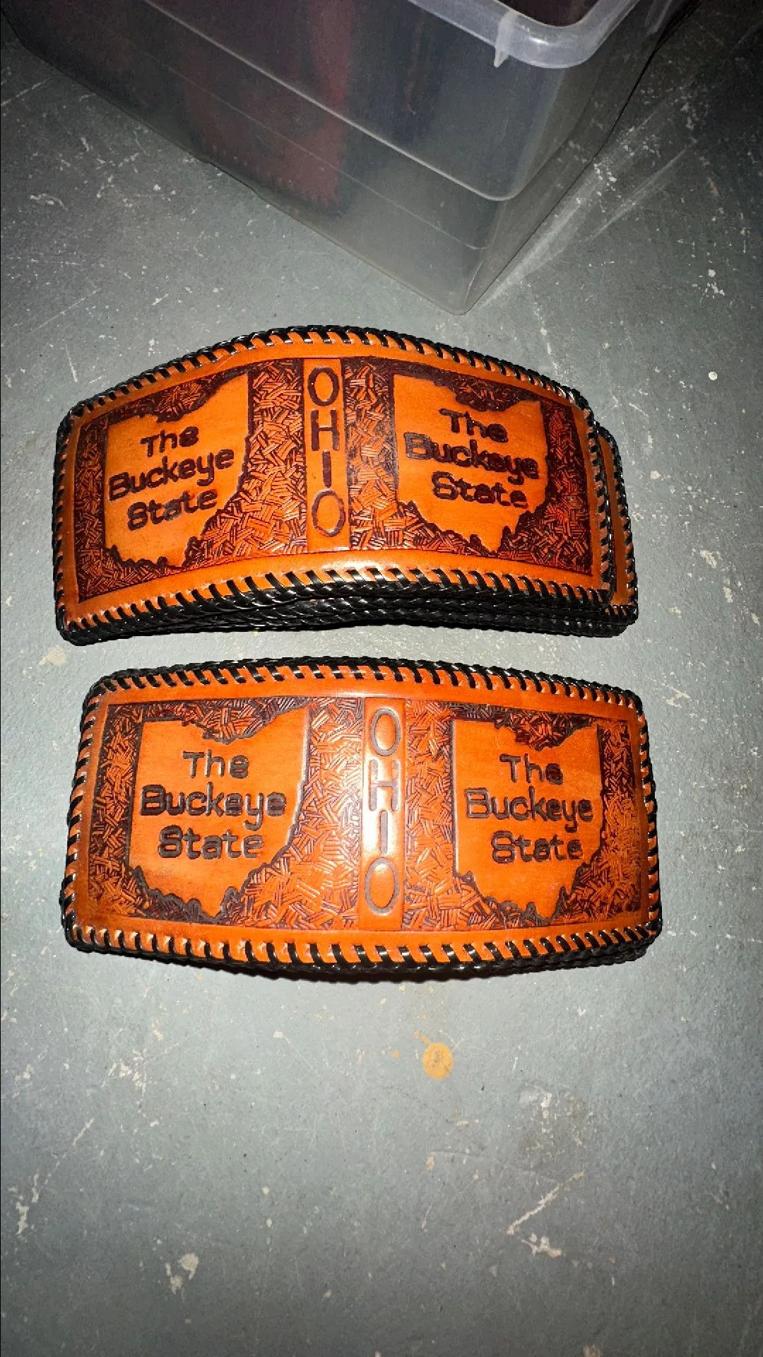 Product image for The Buckeye state Ohio leather wallets