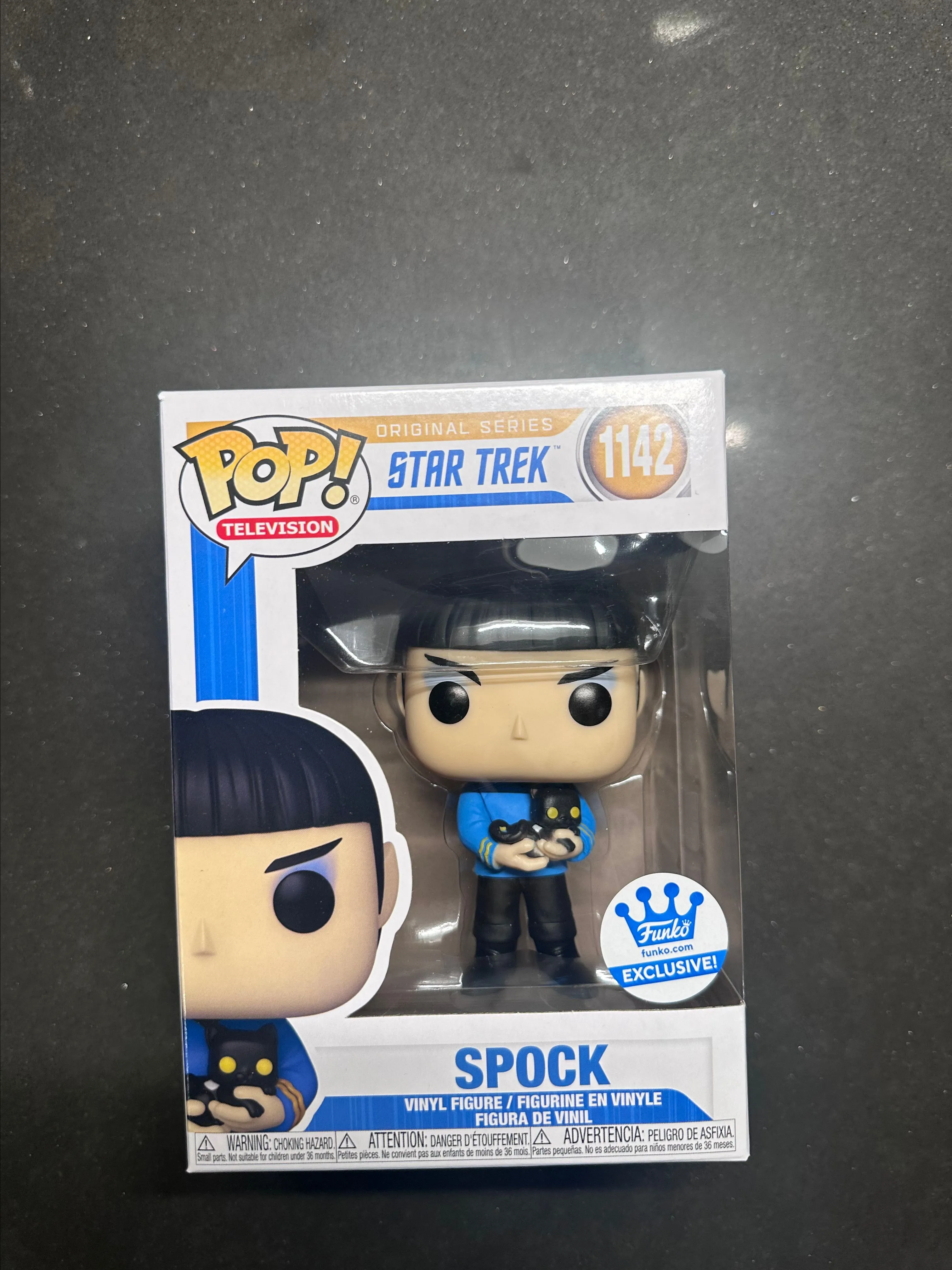 Product image for Funko Pop! Vinyl: Star Trek - Spock - Funko Web (FW) (Exclusive) #1142