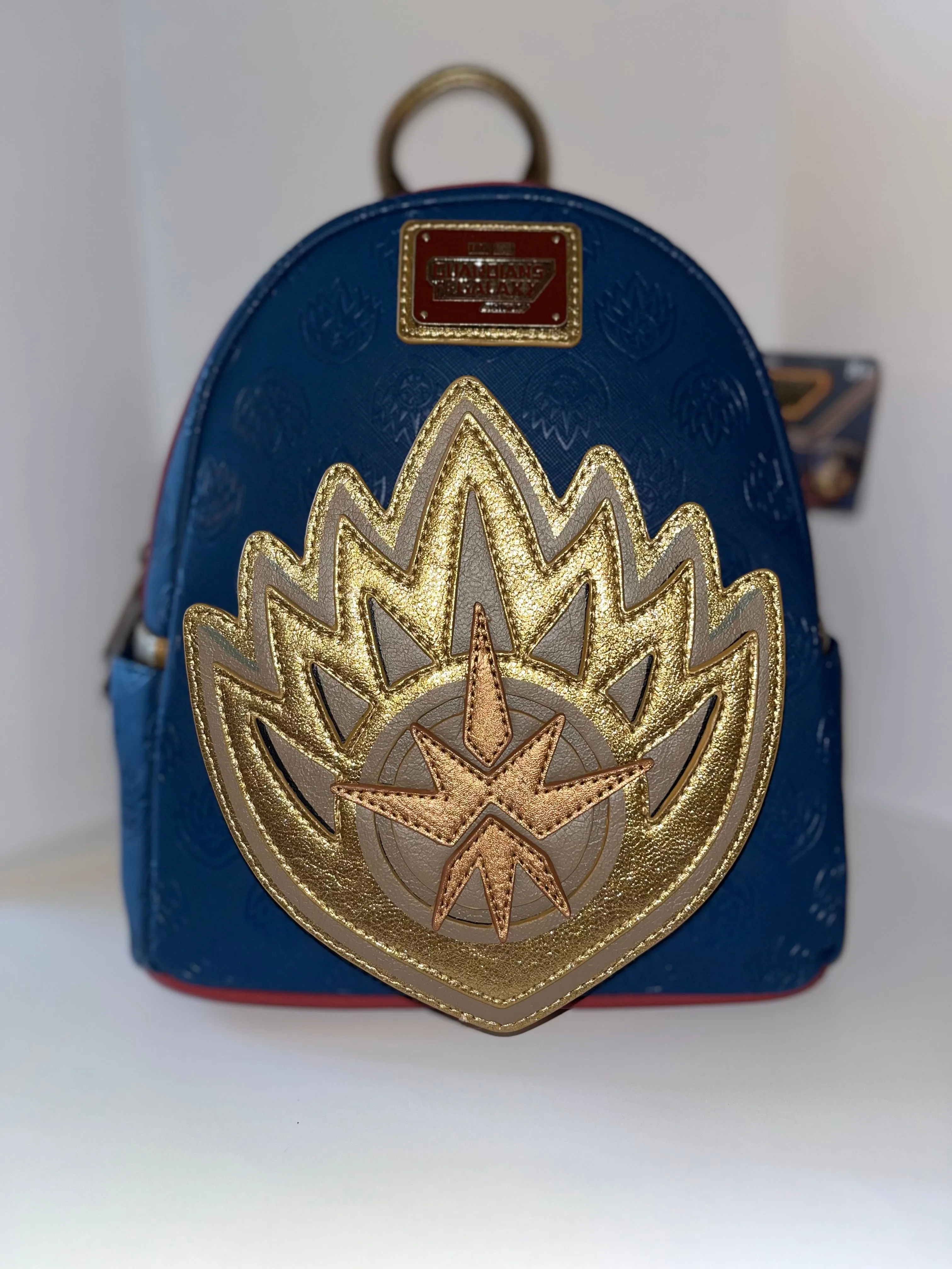 Product image for Loungefly Marvel Guardians of the Galaxy Ravager Emblem Mini Backpack