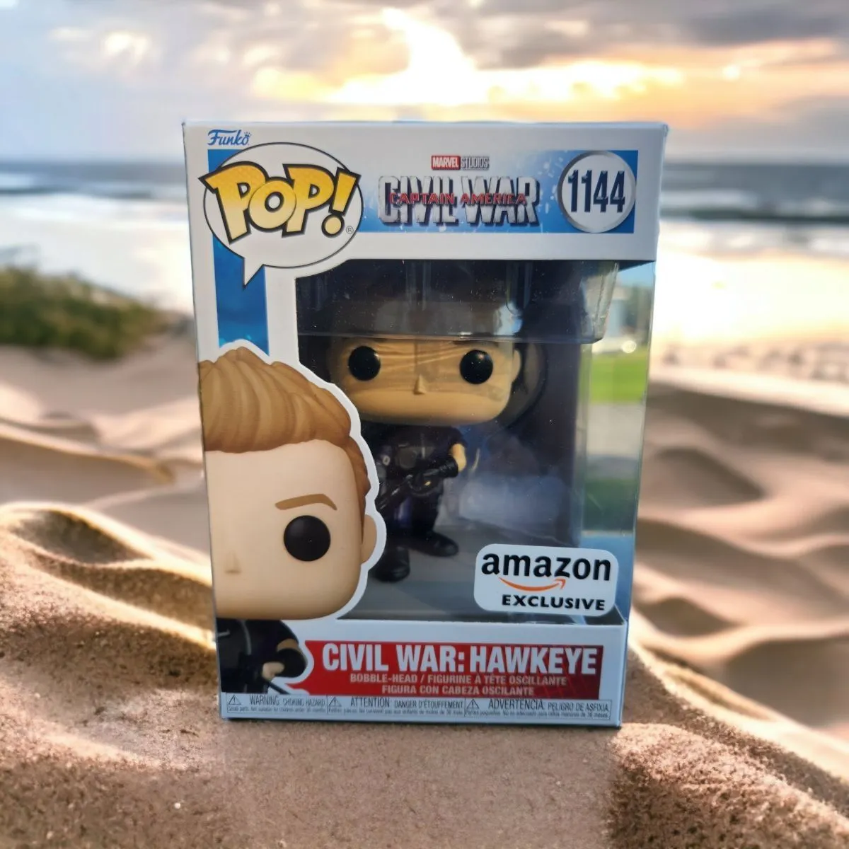 Product image for Civil War Hawkeye Funko Amazon Exclusive
