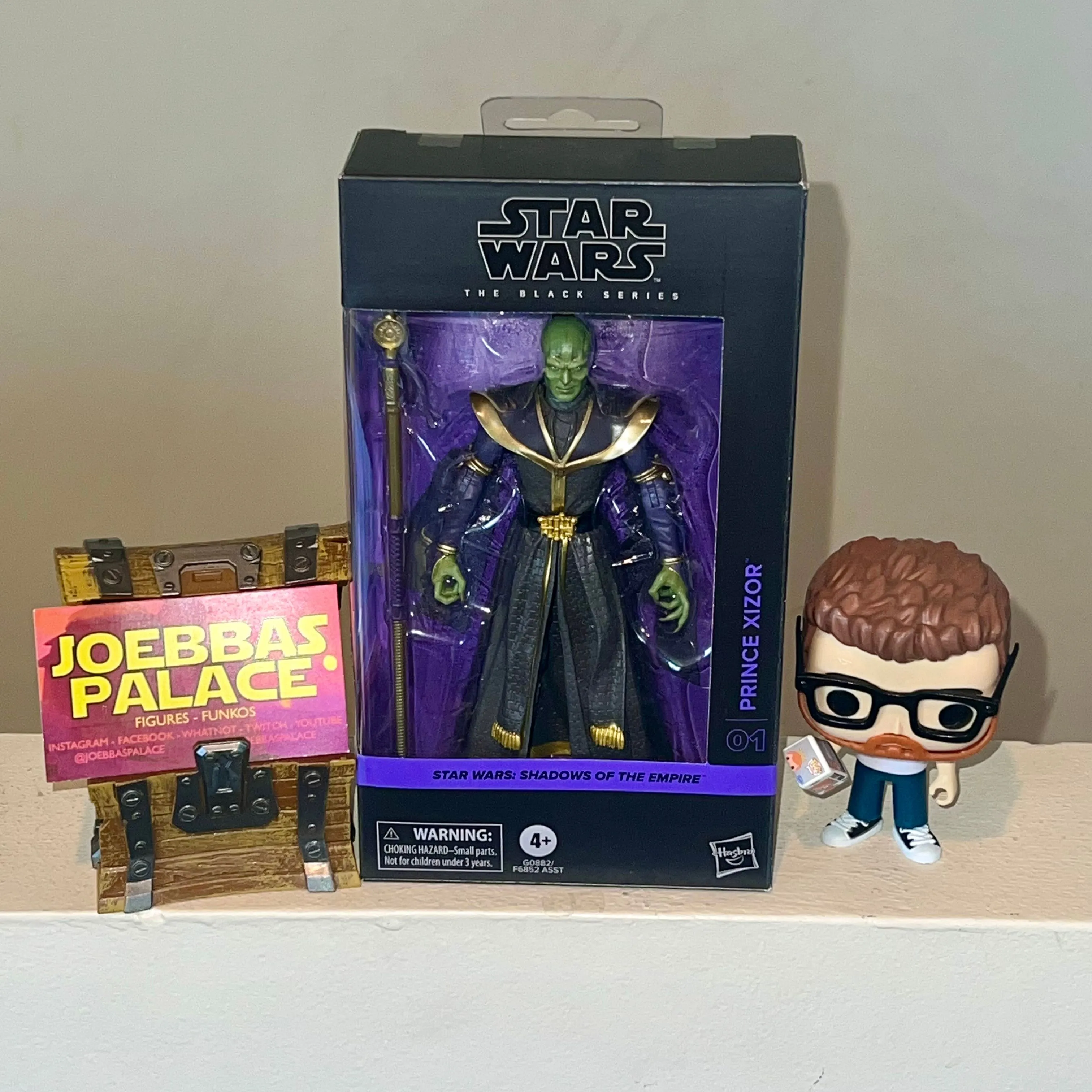 Product image for Star Wars Black Series Shadows Of The Empire Prince Xizor