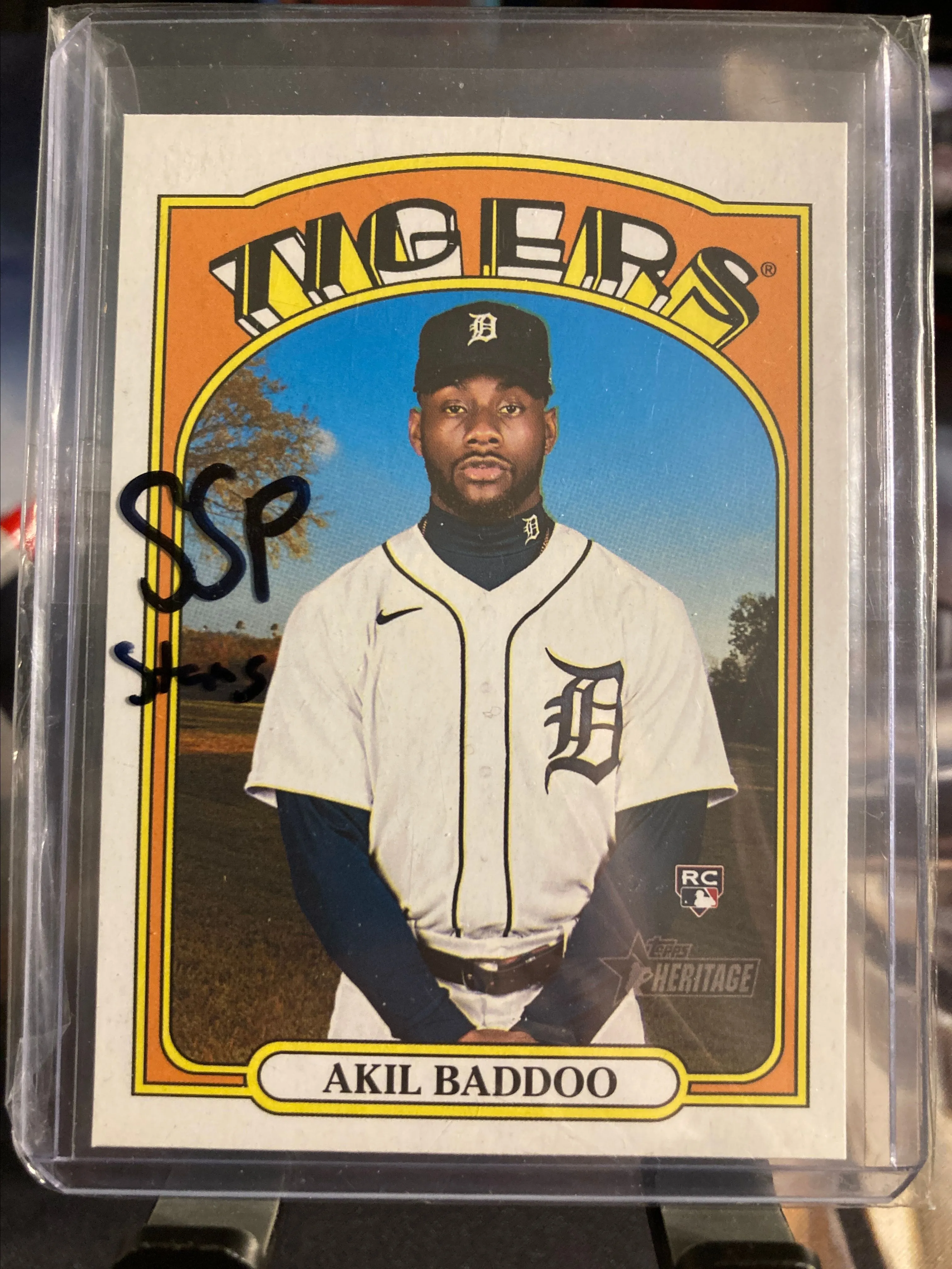 Product image for 2020 Topps Heritage Akil Baddoo SP No Stars