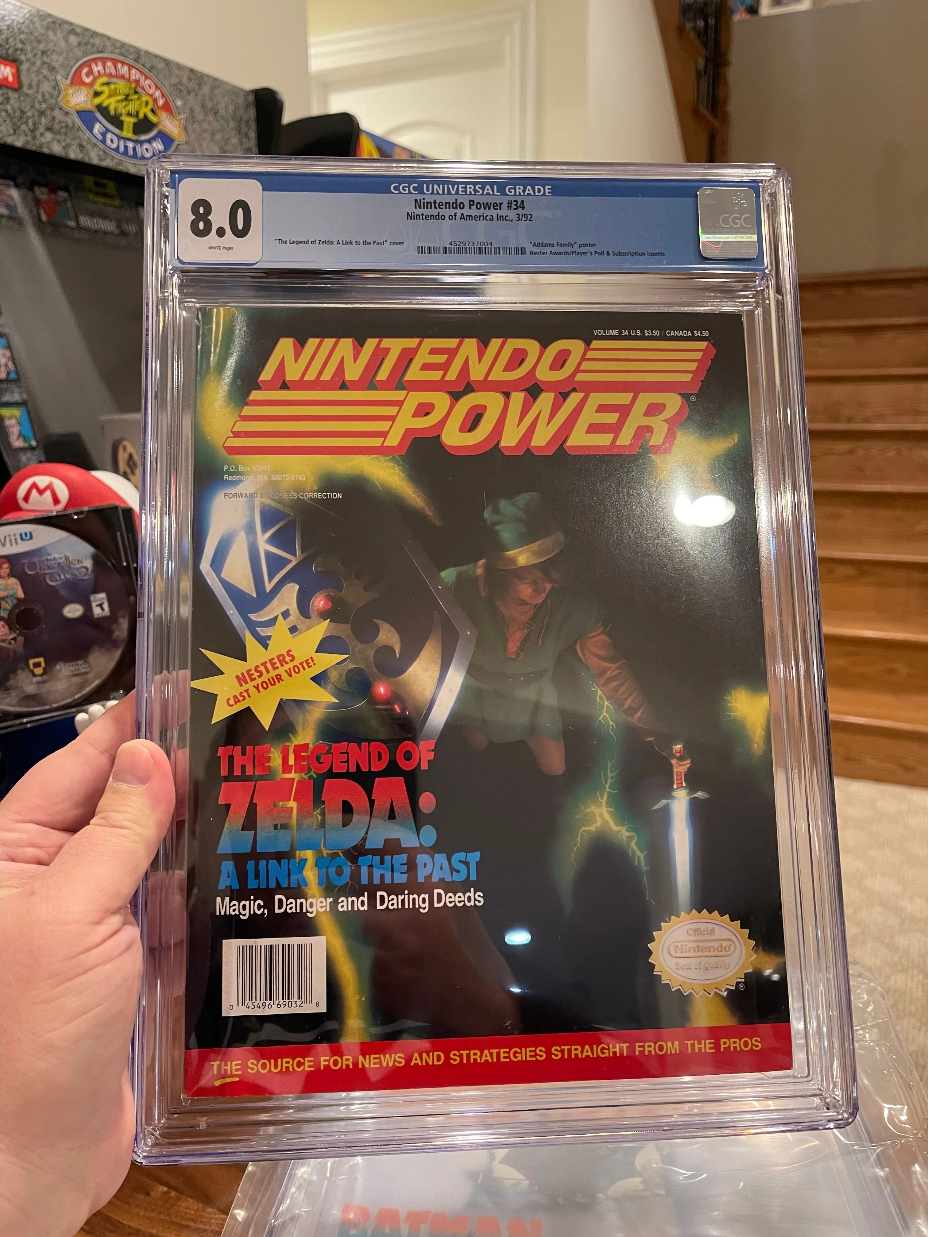 Product image for Nintendo Power #34 CGC Universal Grade 8.0