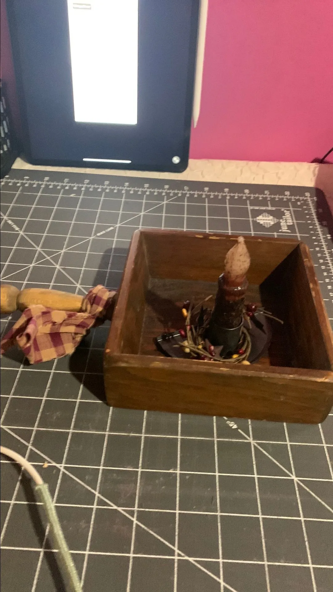 Product image for Wooden Candle Box