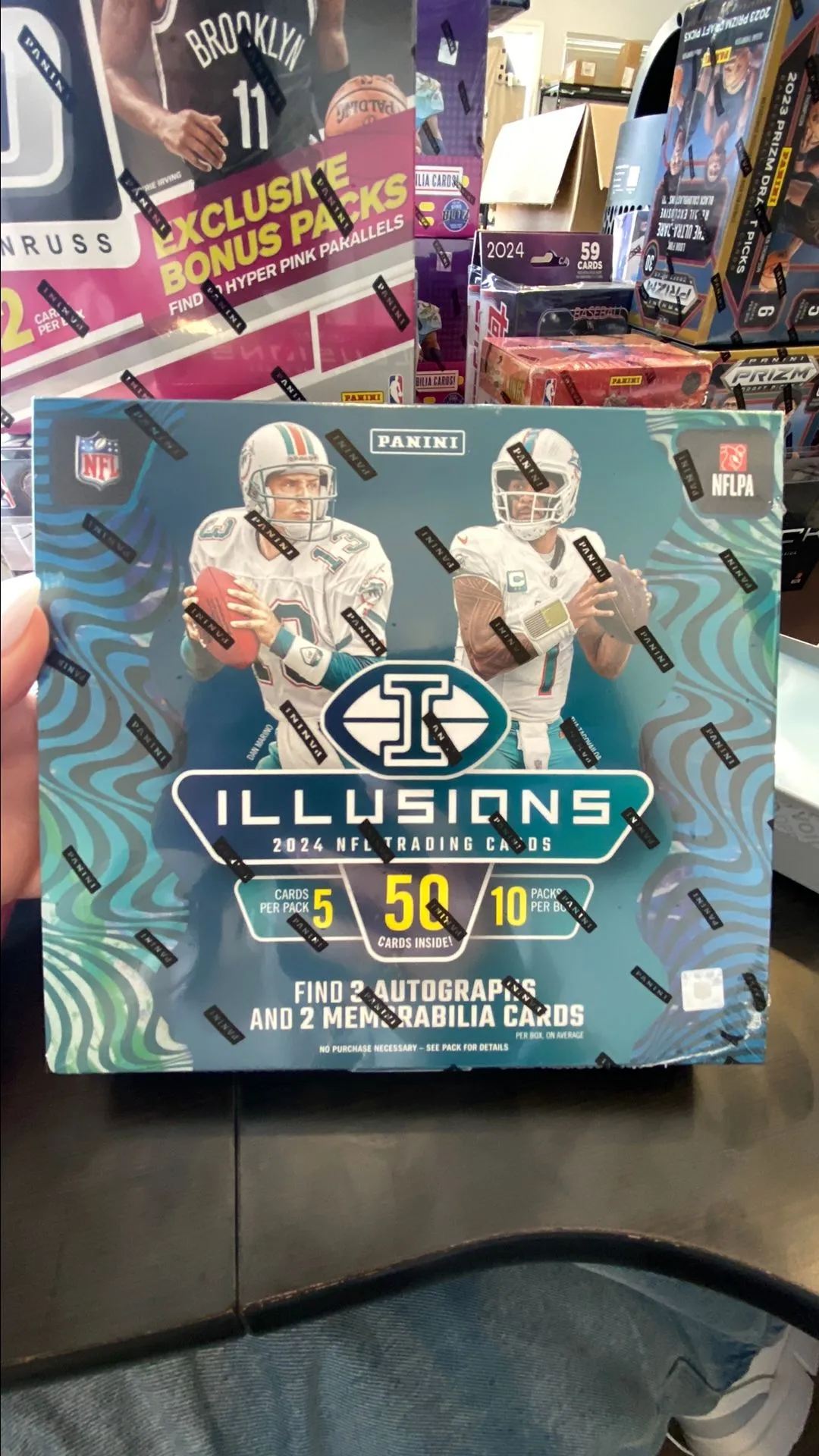 Product image for 2024 nfl illusions hobby