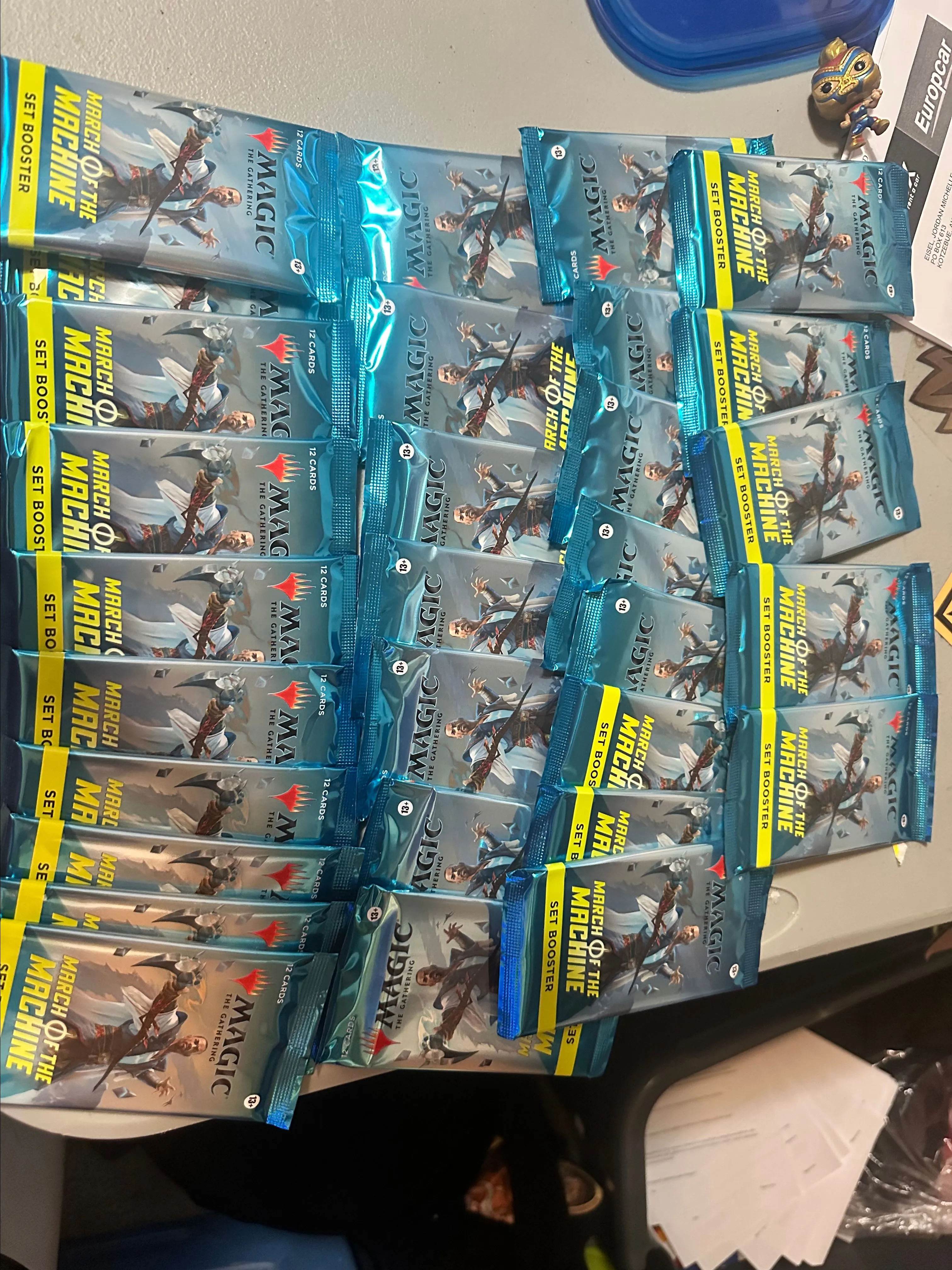 Product image for March of the machines set boosters