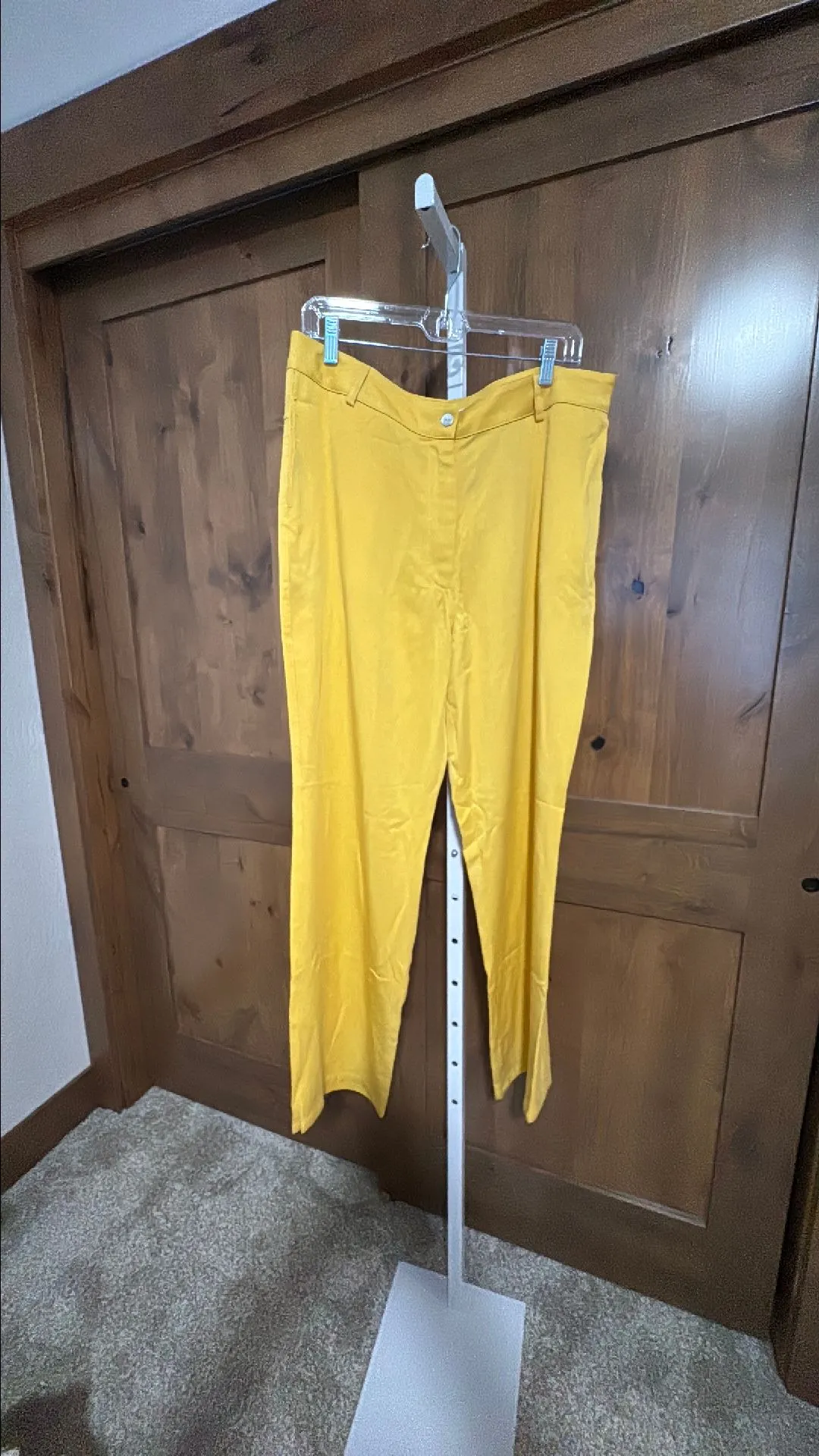 Product image for Donni Yellow Pants 12