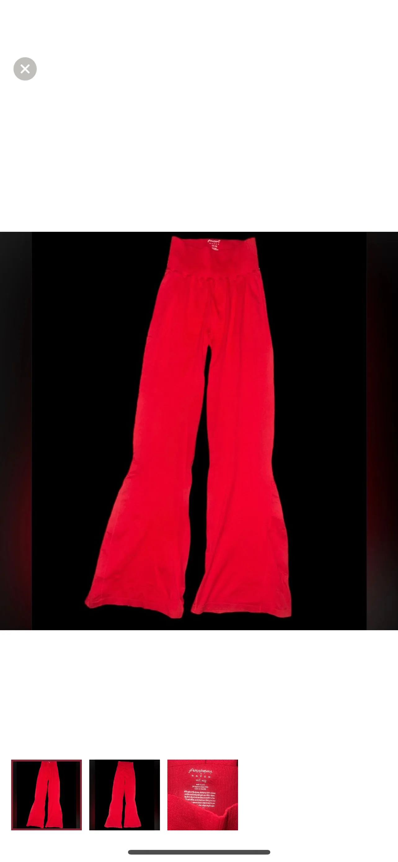 Product image for Nwot free people flare leggings the hatch