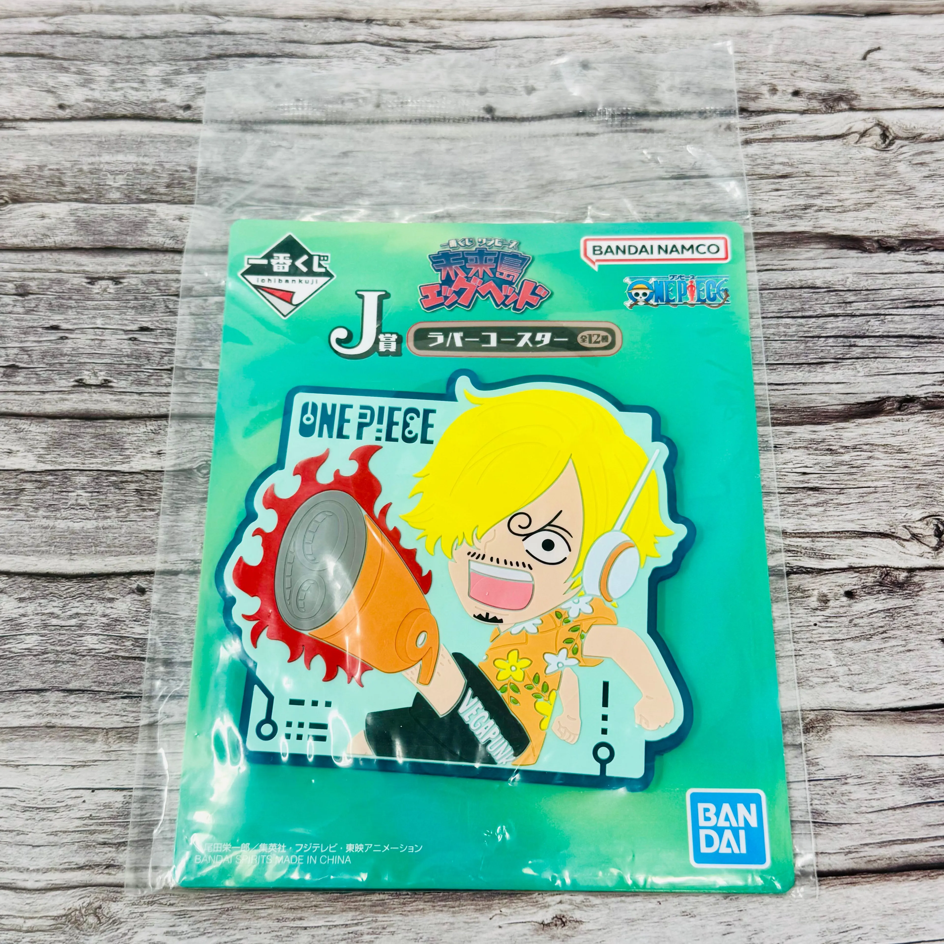 Product image for One Piece Future Island Sanji Rubber Coaster New Japan Import