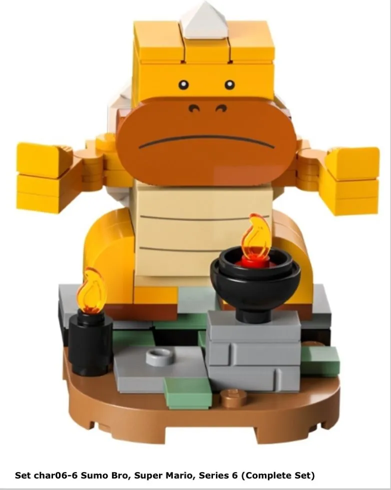 Product image for LEGO Super Mario Series 6 Sumo Bro brand new