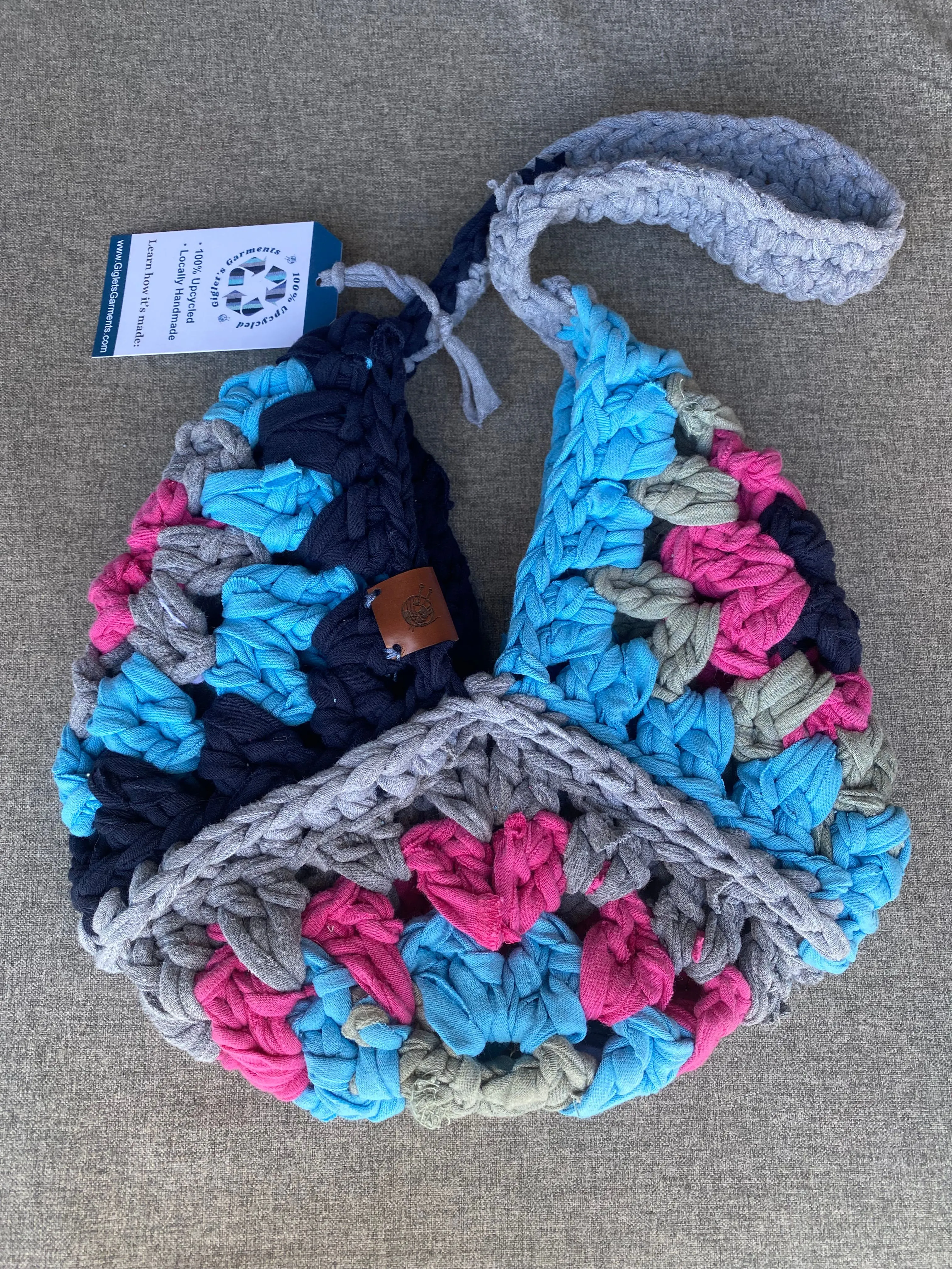 Product image for Granny square satchel
