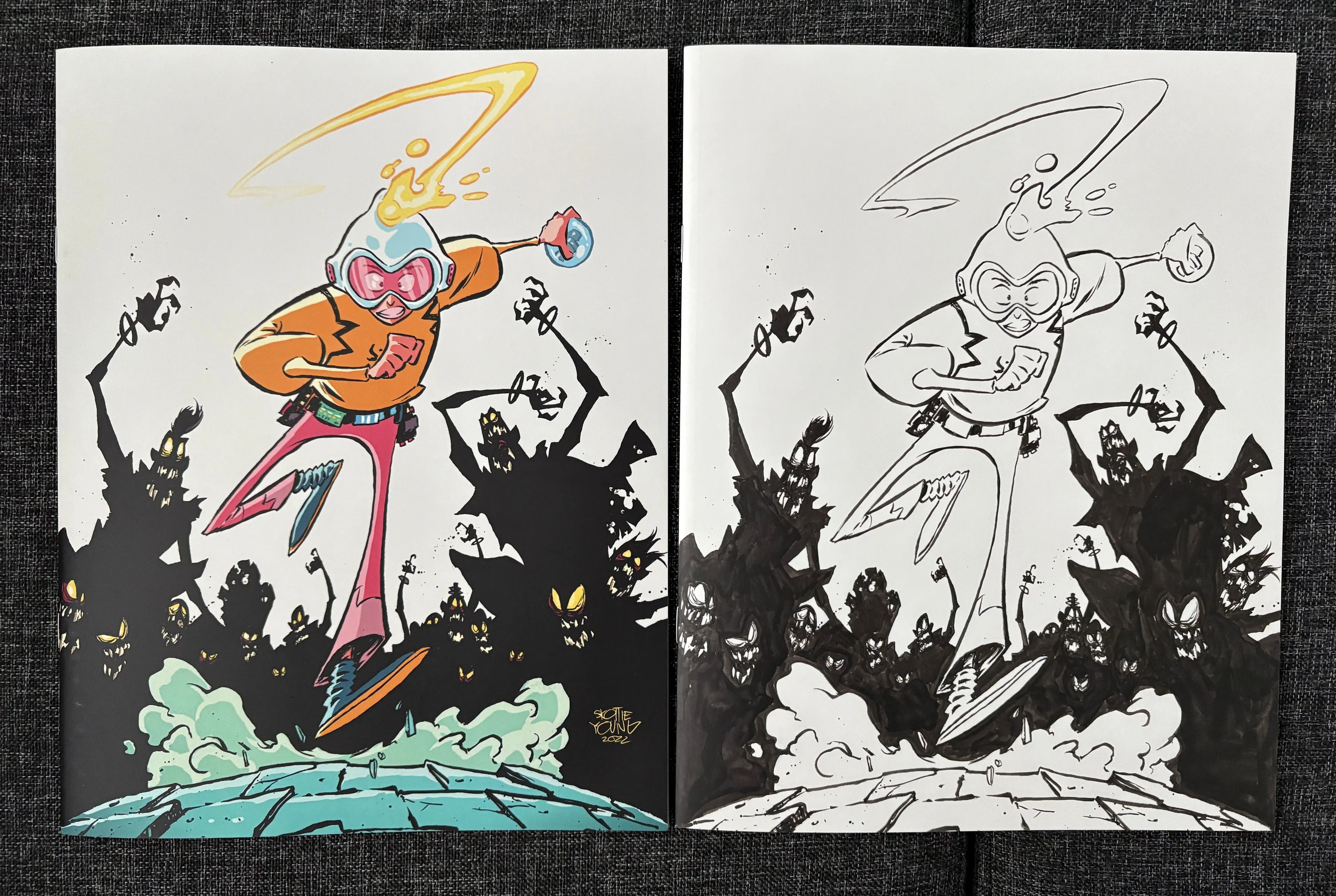 Product image for The Vallars Preview Edition (3W3M) SKOTTIE YOUNG virgin & sketch variant set NM
