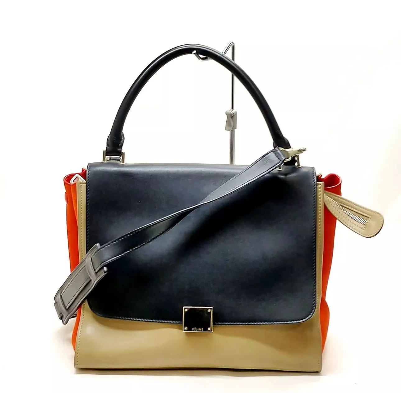 Product image for Celine Tri-color trapeze bag