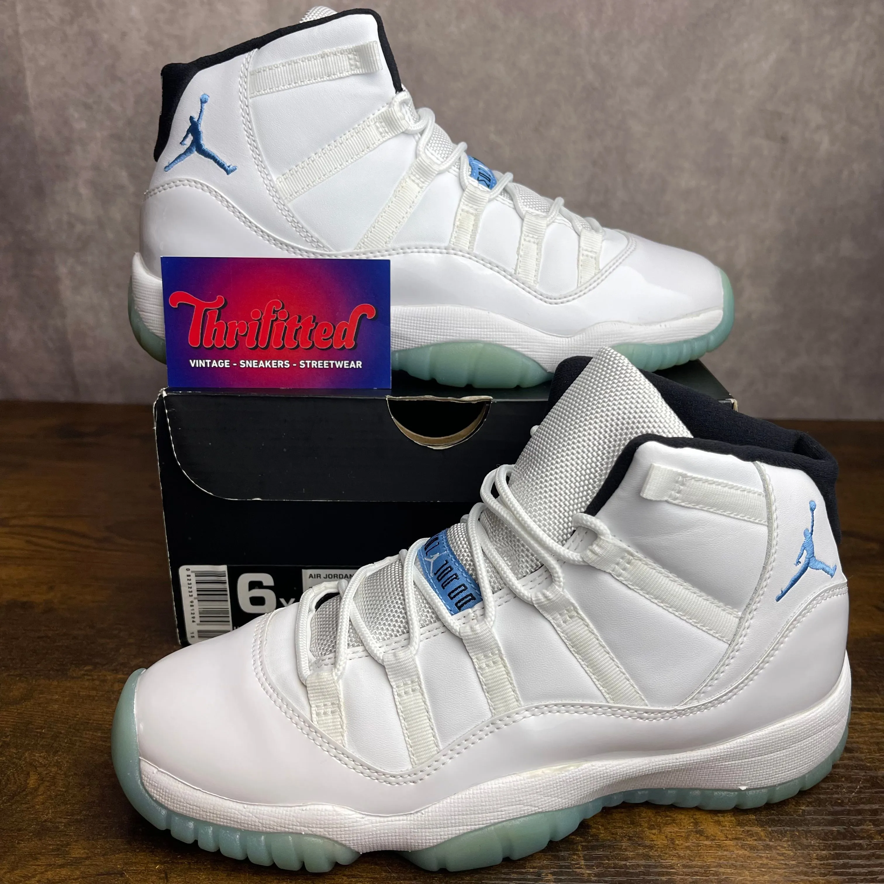 legend blue 11 size 6