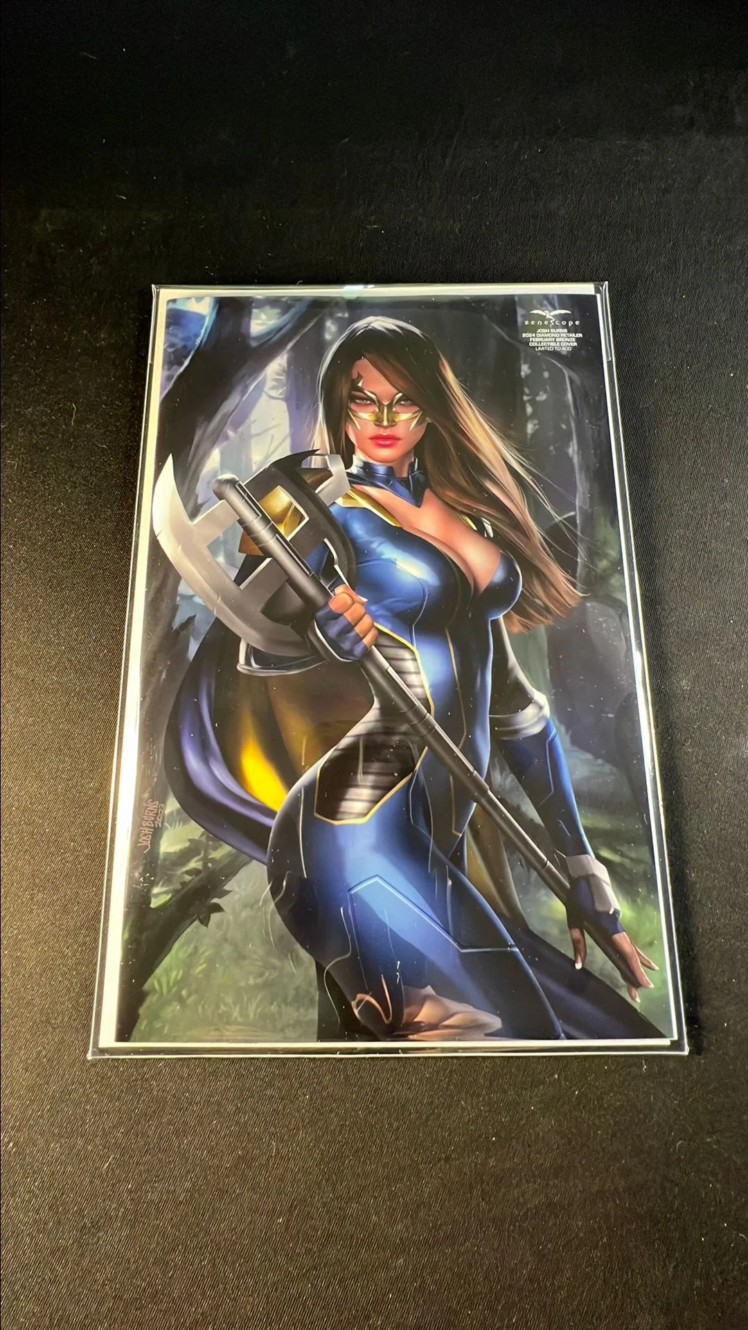 Product image for Zenescope 2024 diamond retailer February bronze collectible cover limited 400