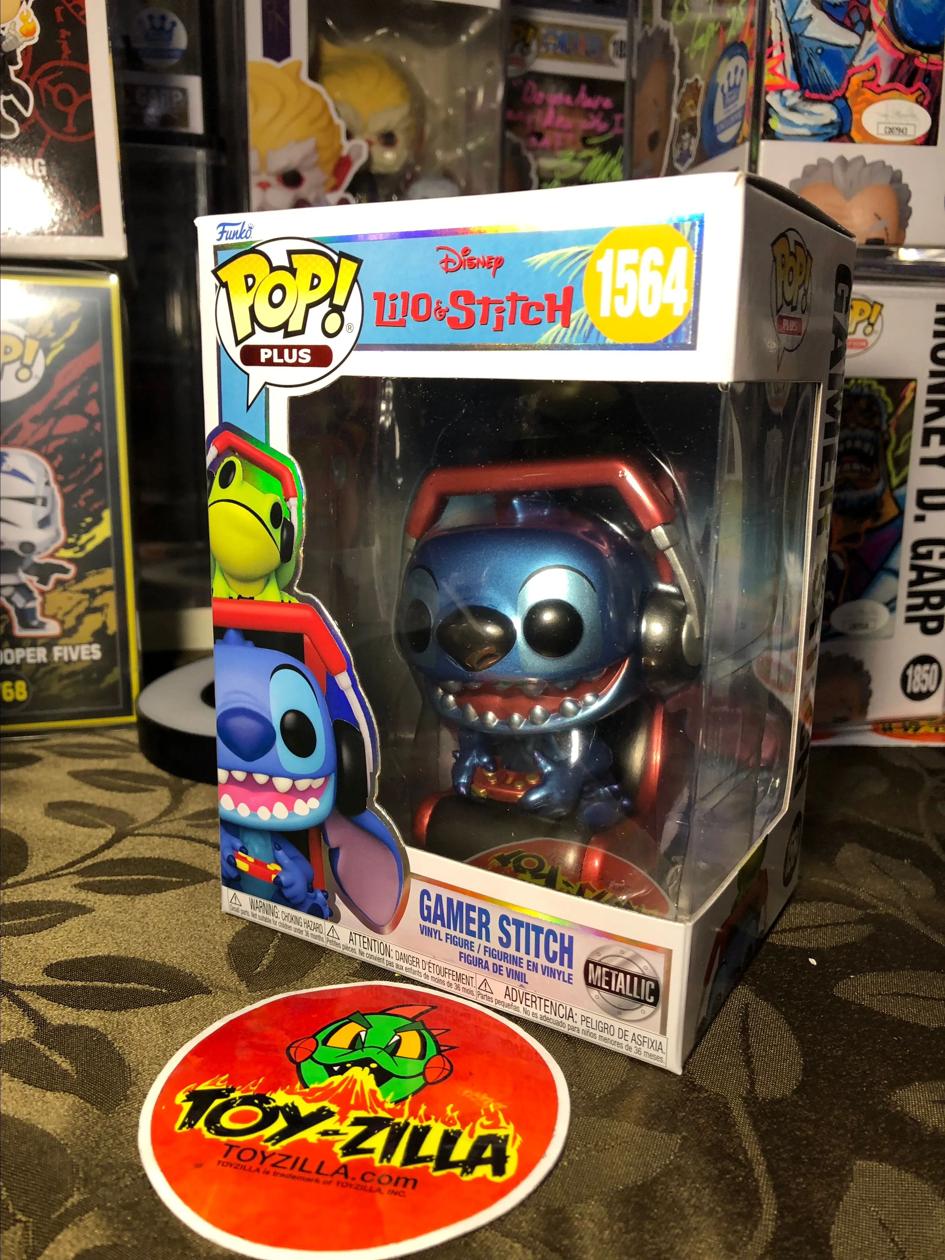 Product image for POP PLUS Metallic Gamer Stitch