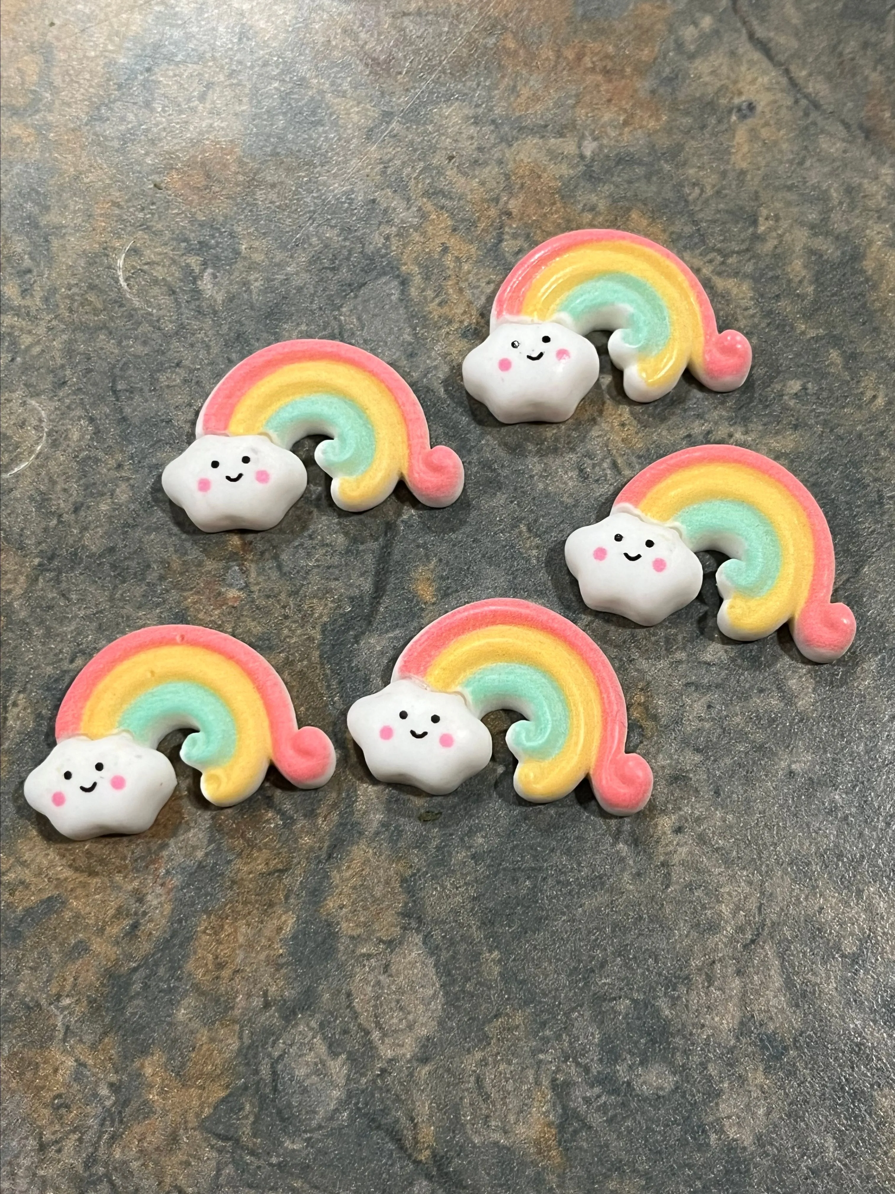 Product image for Rainbows Flatbacks #9