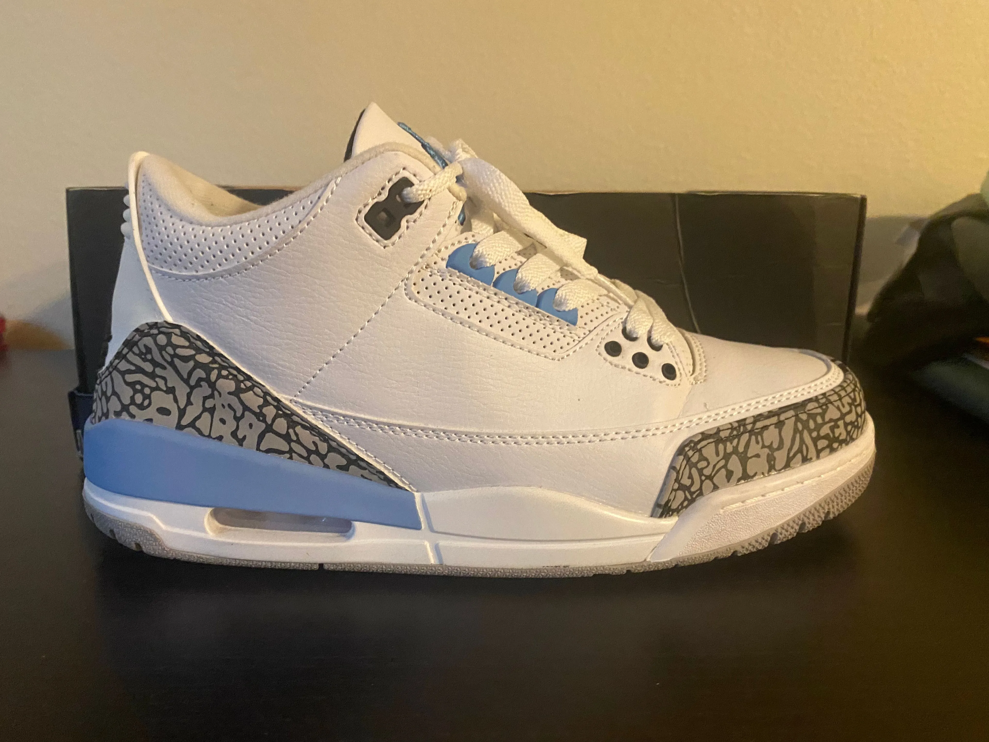 jordan 3 unc fit