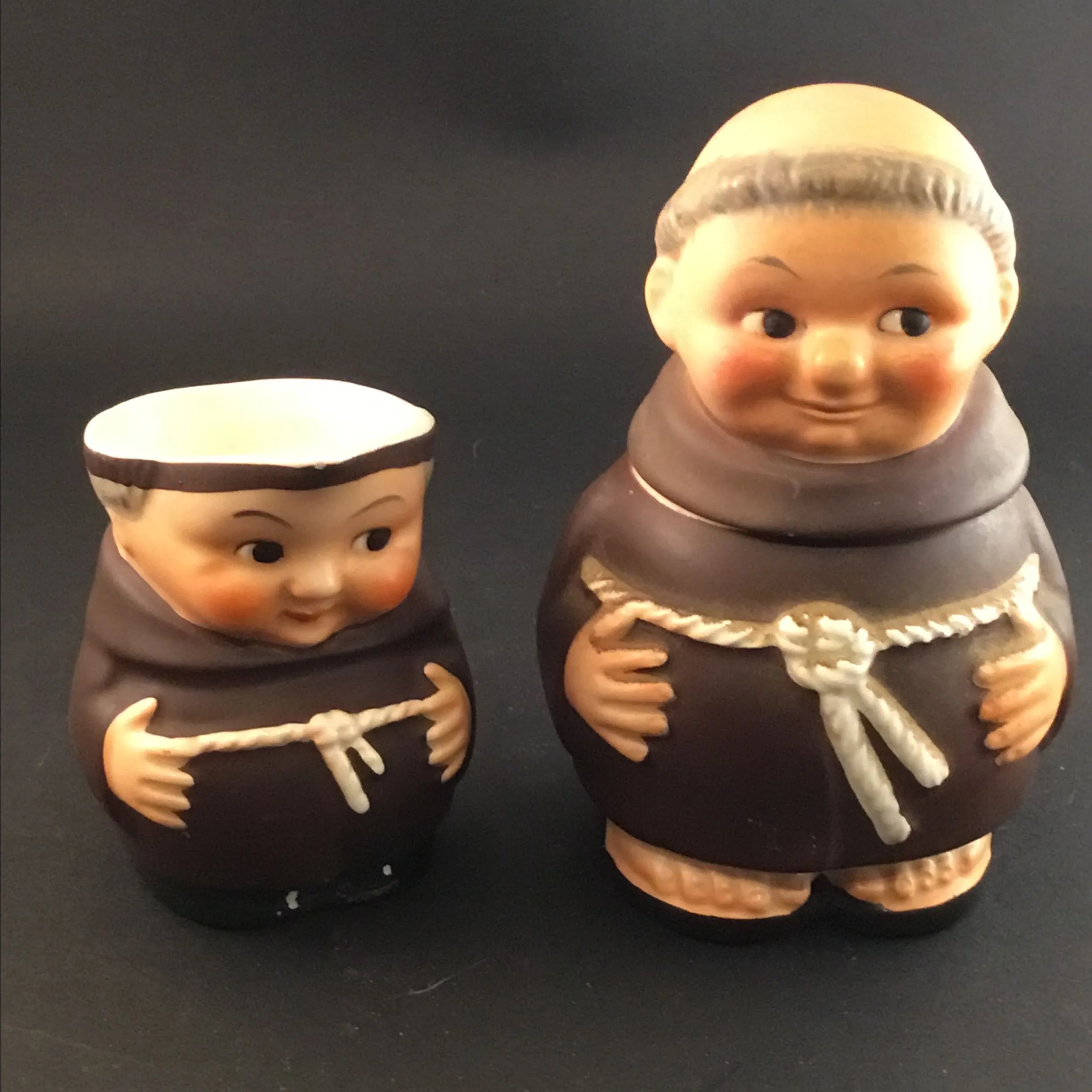 Product image for Goebel stylized bee friar monk creamer and auger