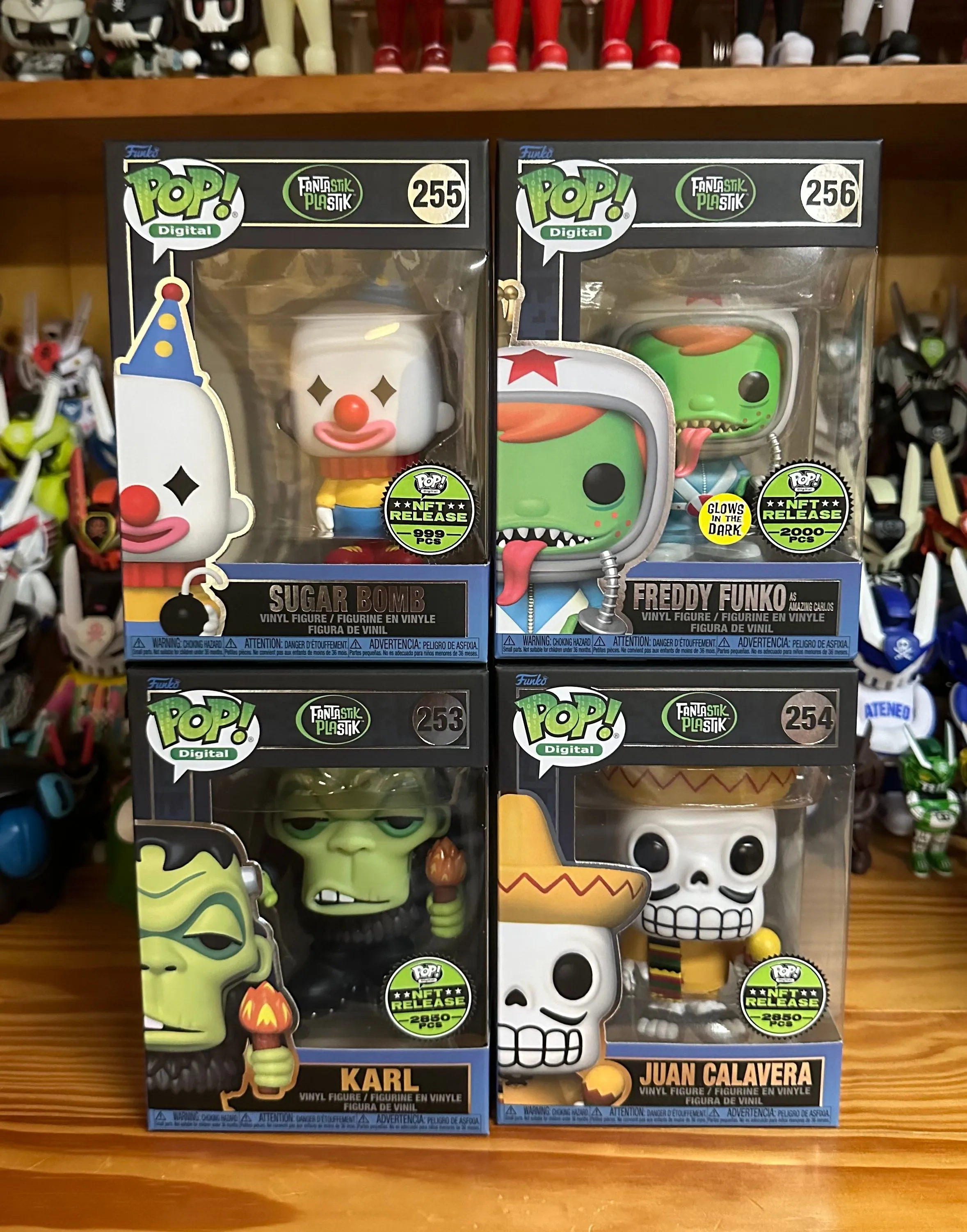 Product image for Funko Fantastik Plastik master set