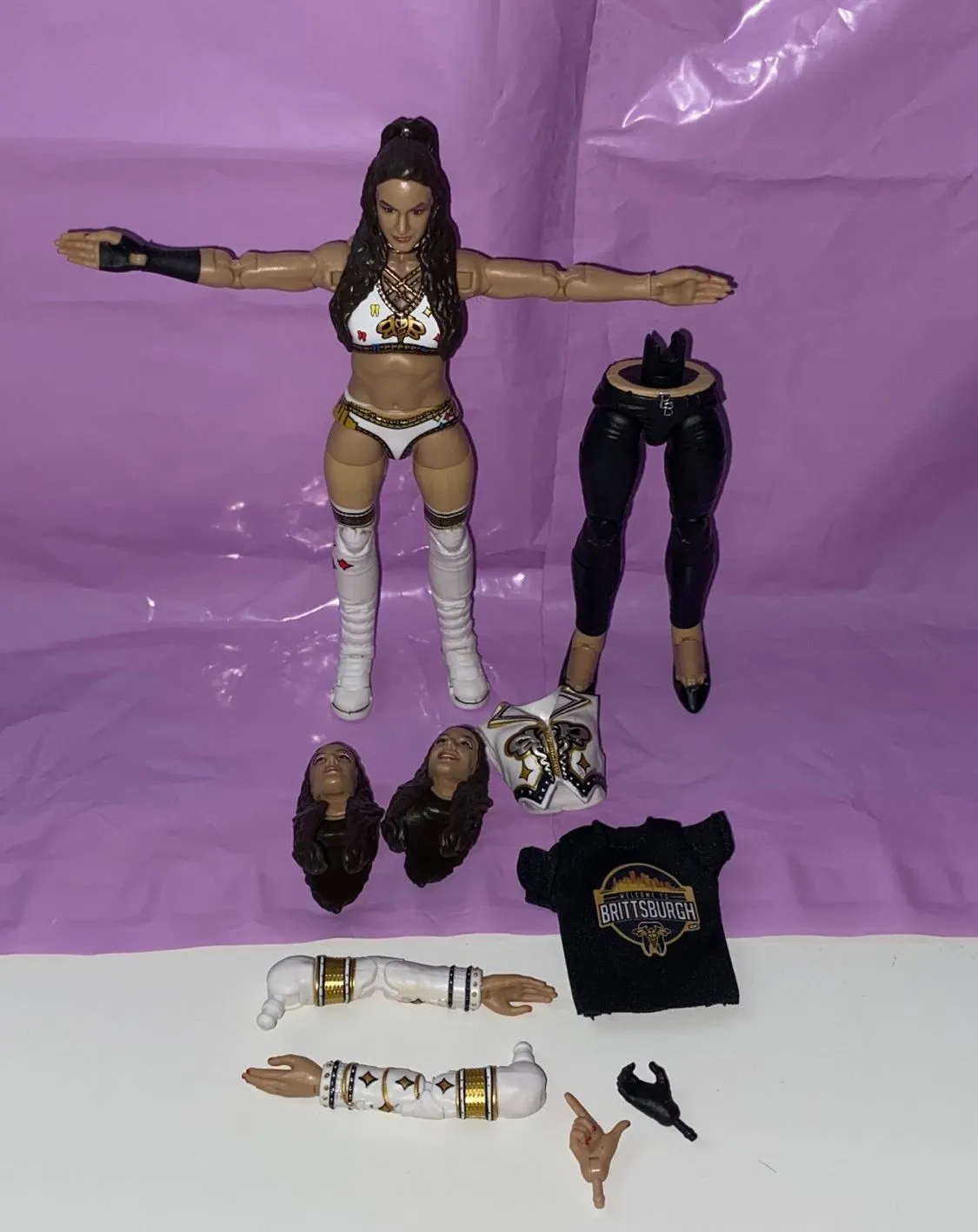 Product image for AEW Dr. Britt Baker Supreme Unrivaled Collection Figure Jazwares