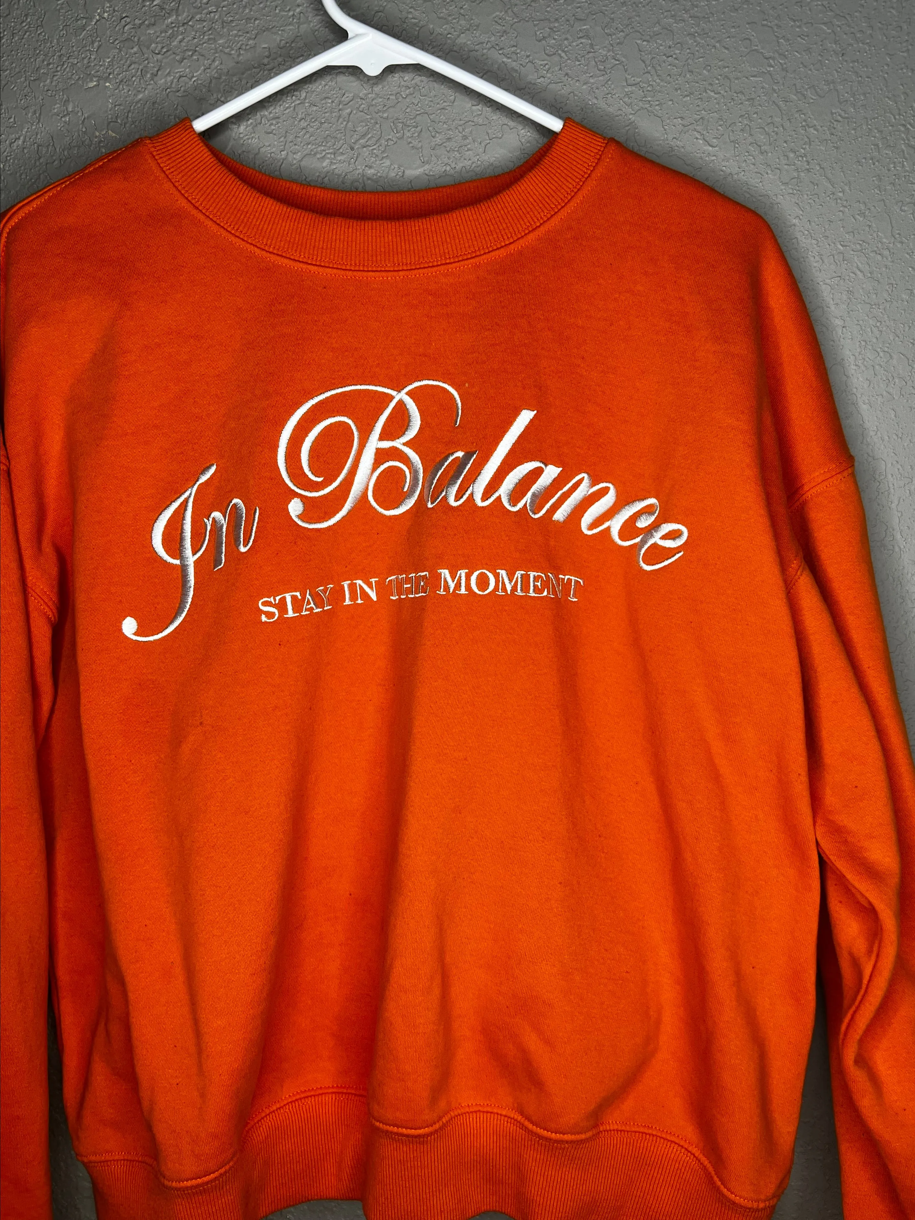 Product image for H&M Orange Graphic Sweatshirt