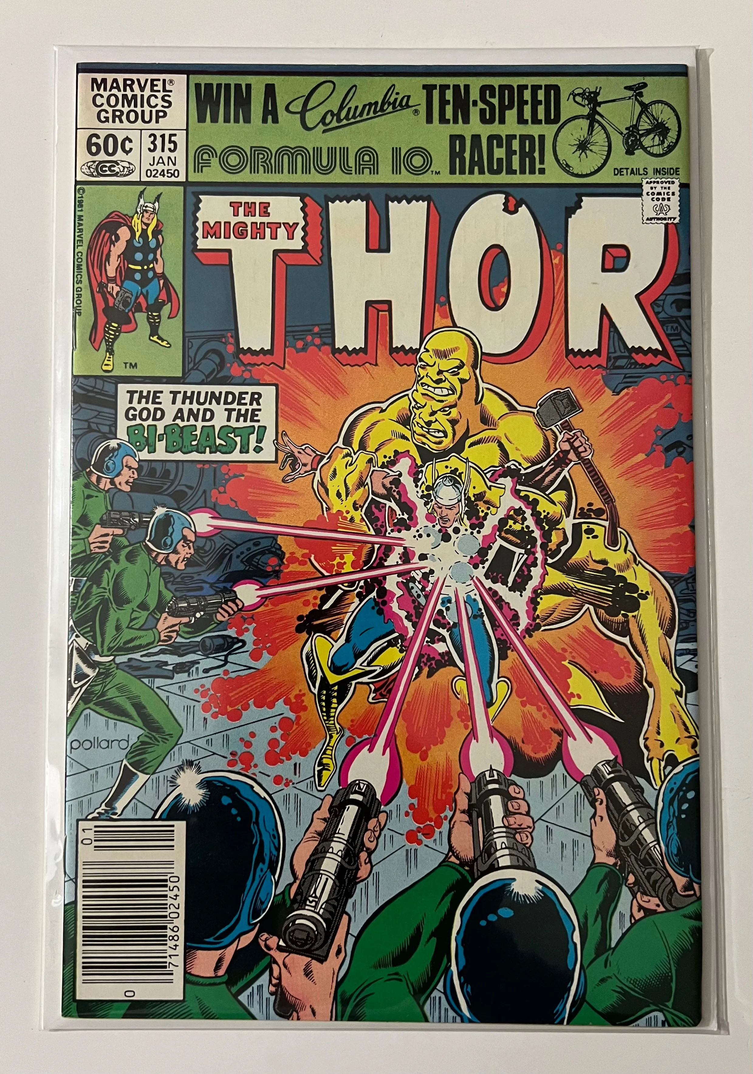 Product image for THOR 315 THUNDER GOD VS BI-BEAST